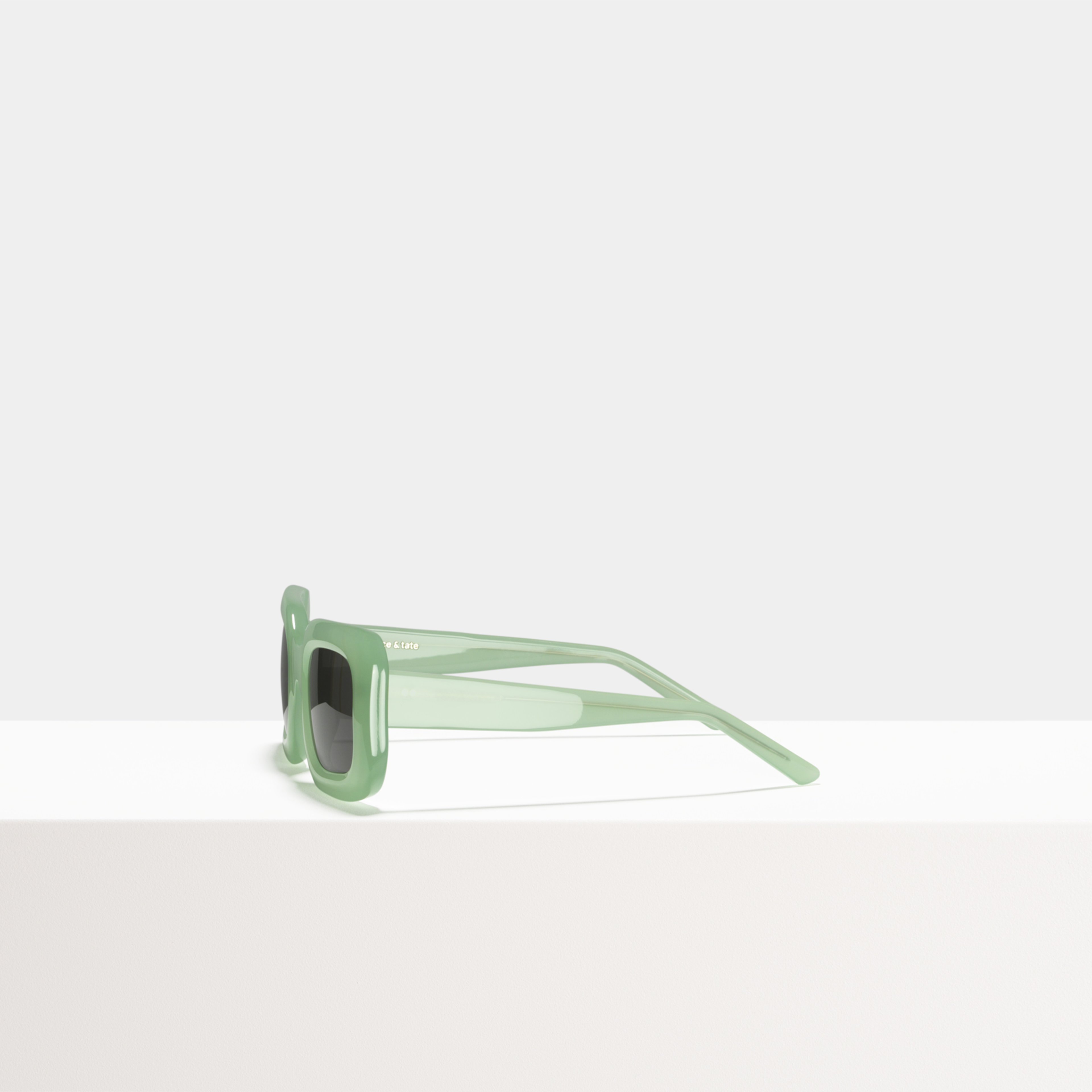 Ace & Tate Sunglasses | rectangle Acetate in Green