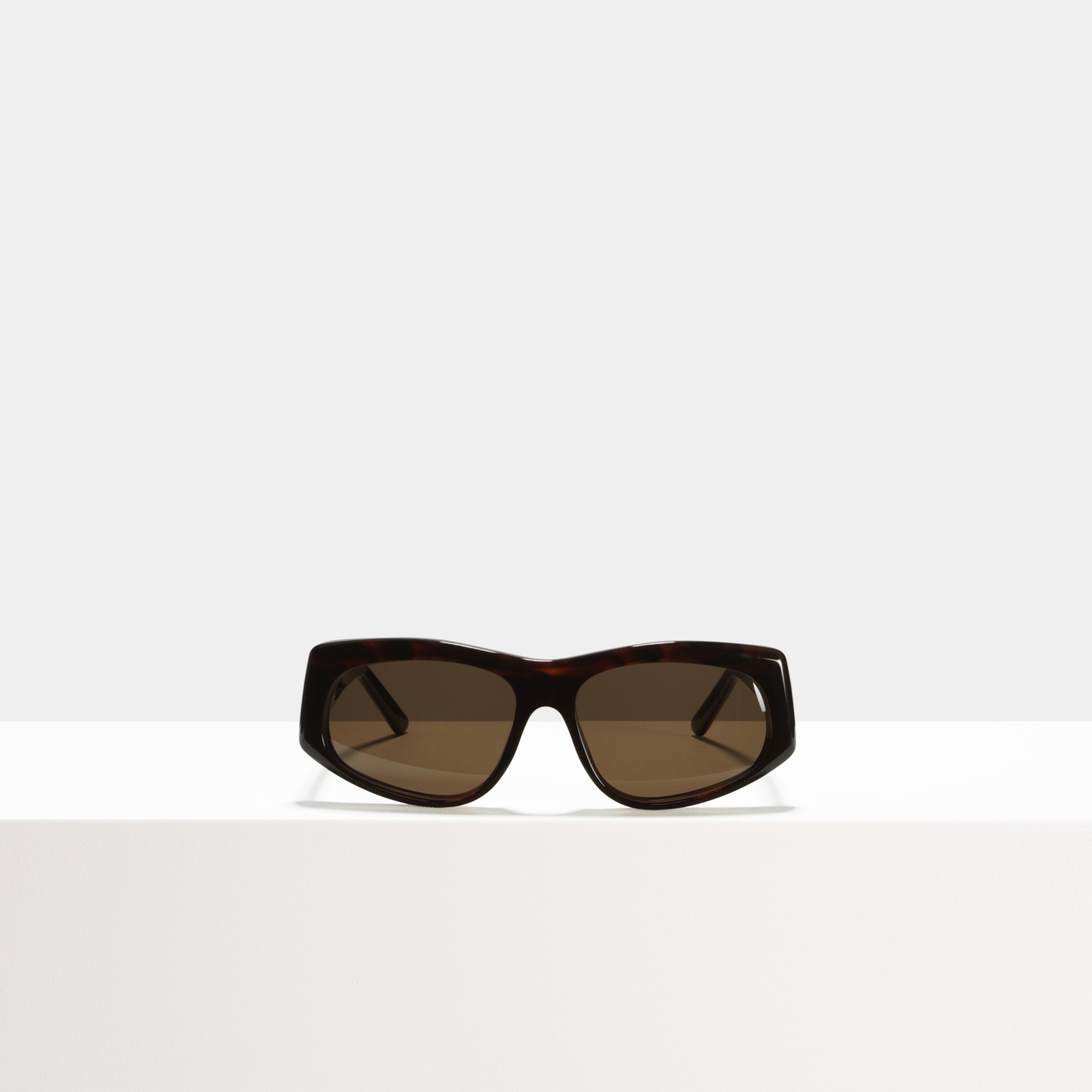 Ace & Tate Sunglasses | rectangle Acetate in Brown