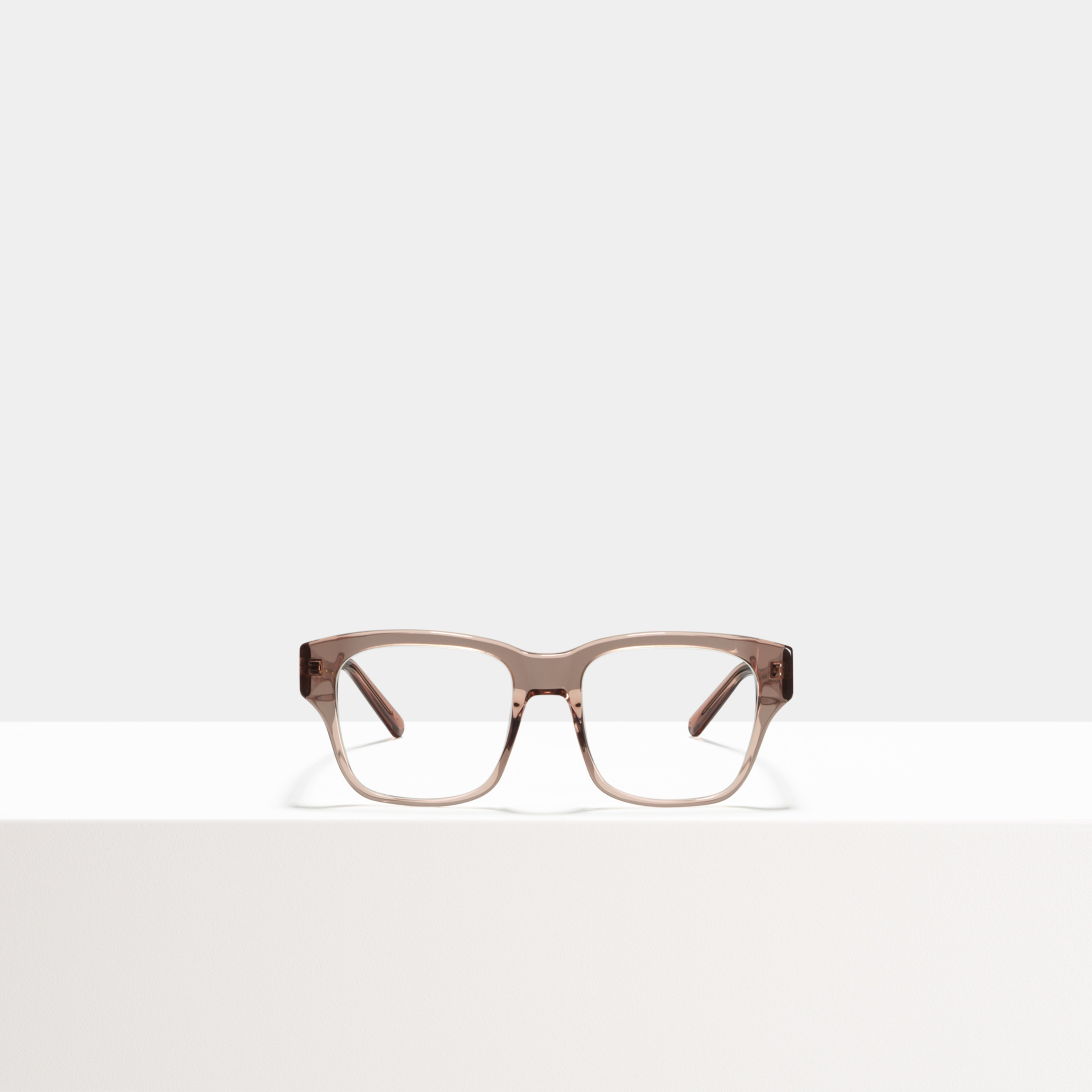 Ace & Tate Glasses | Square Acetate in Pink