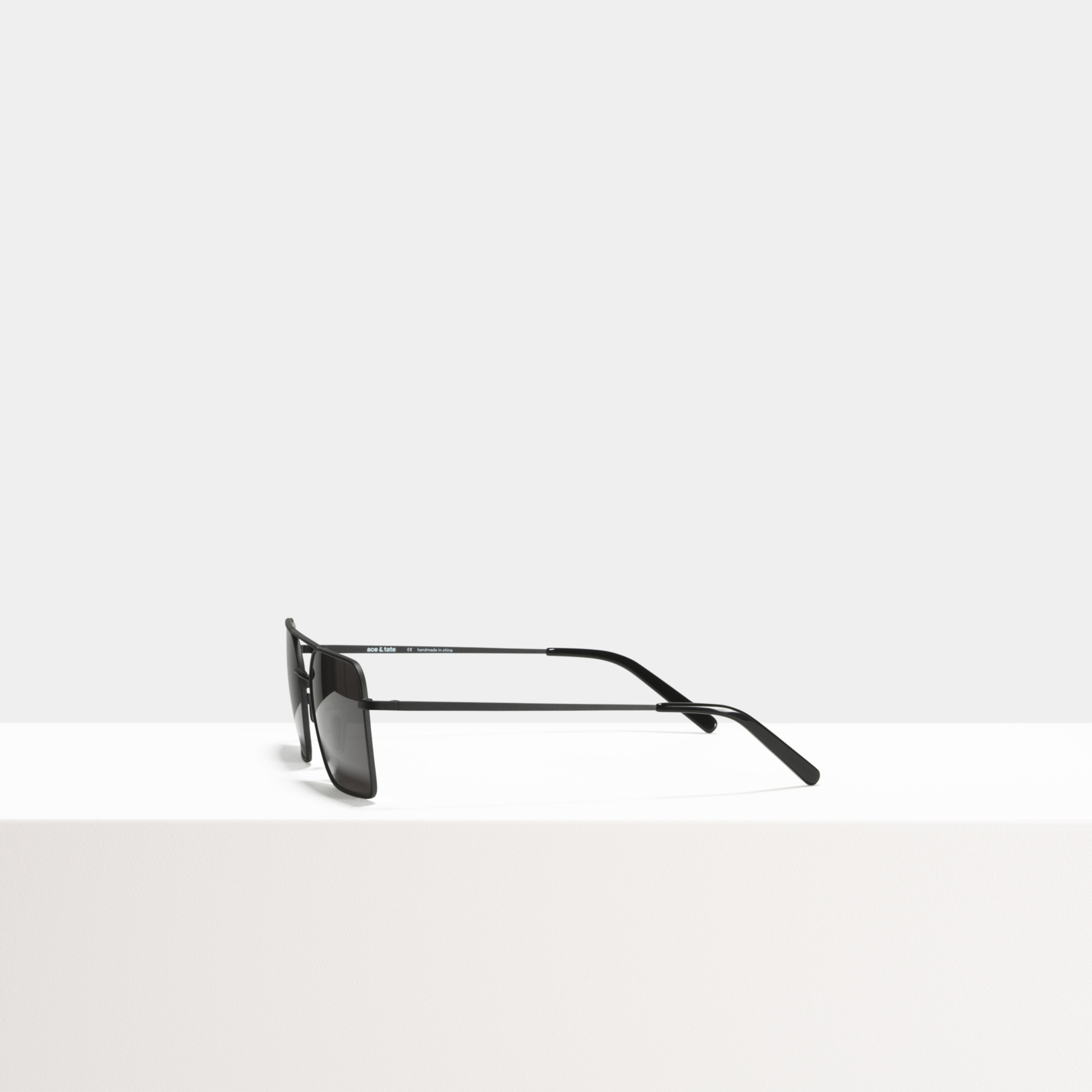 Ace & Tate Sunglasses | rectangle Metal in Black