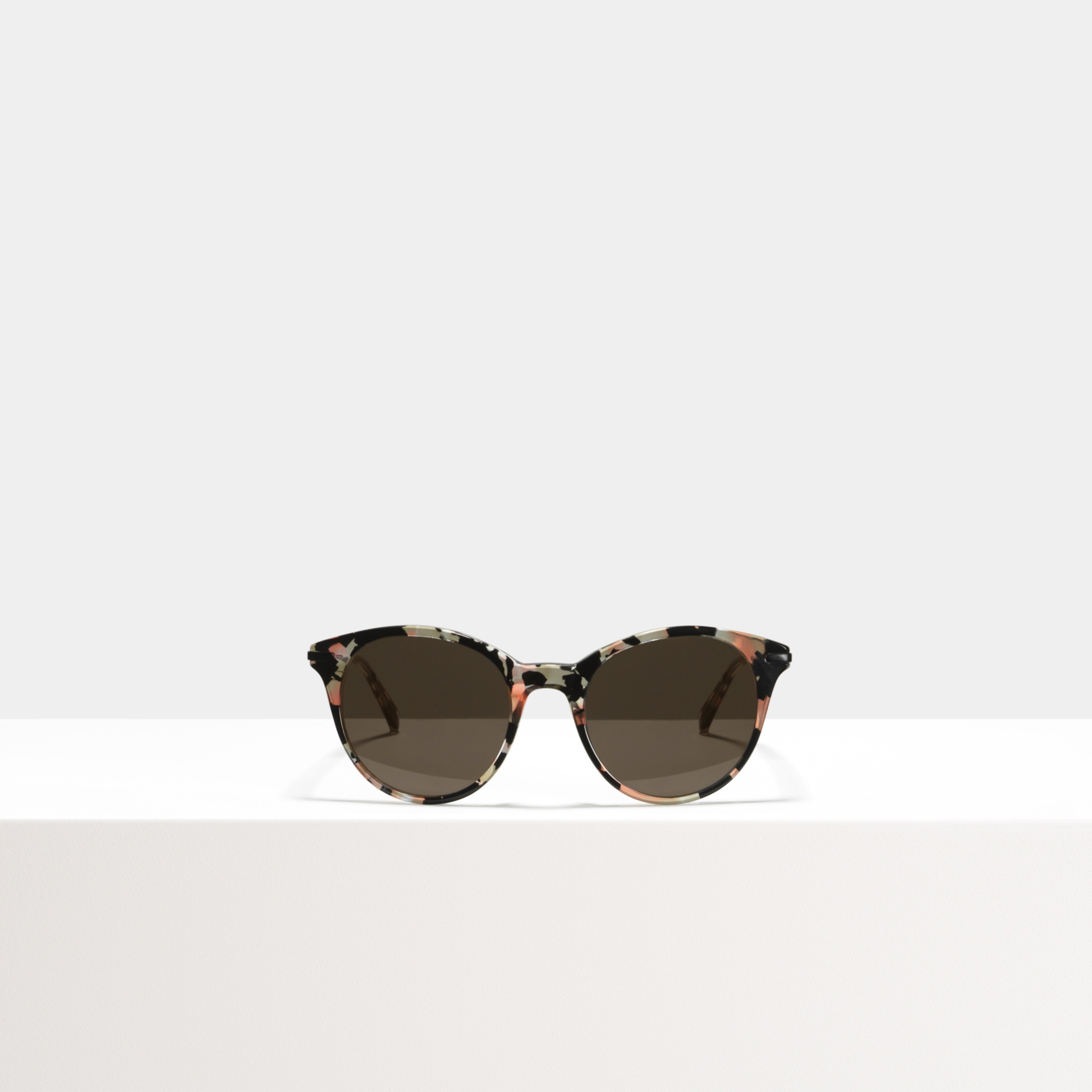 Ace & Tate Solaires | ronde combinaison in Rose, Noir