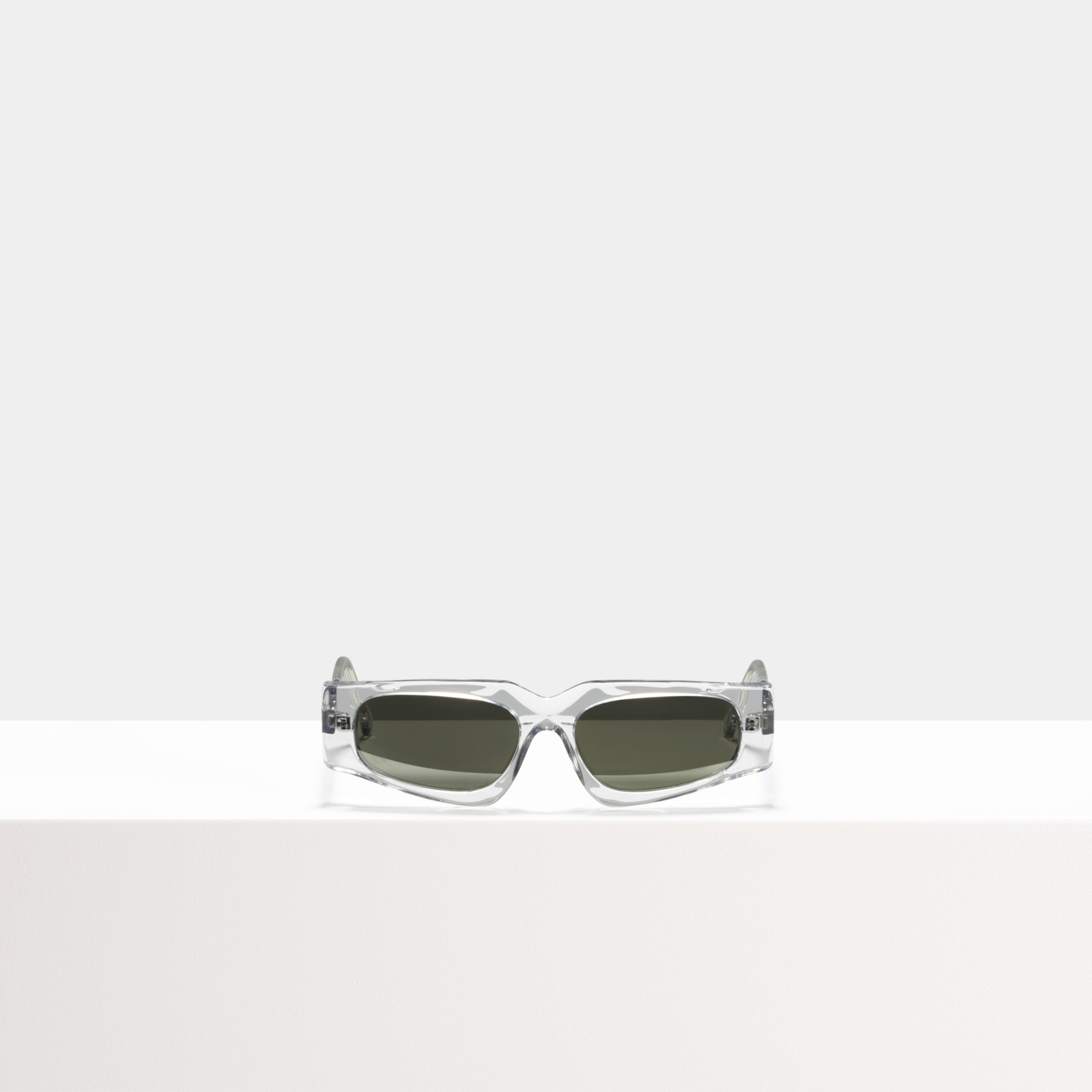 Ace & Tate Sunglasses | rectangle Acetate in Clear