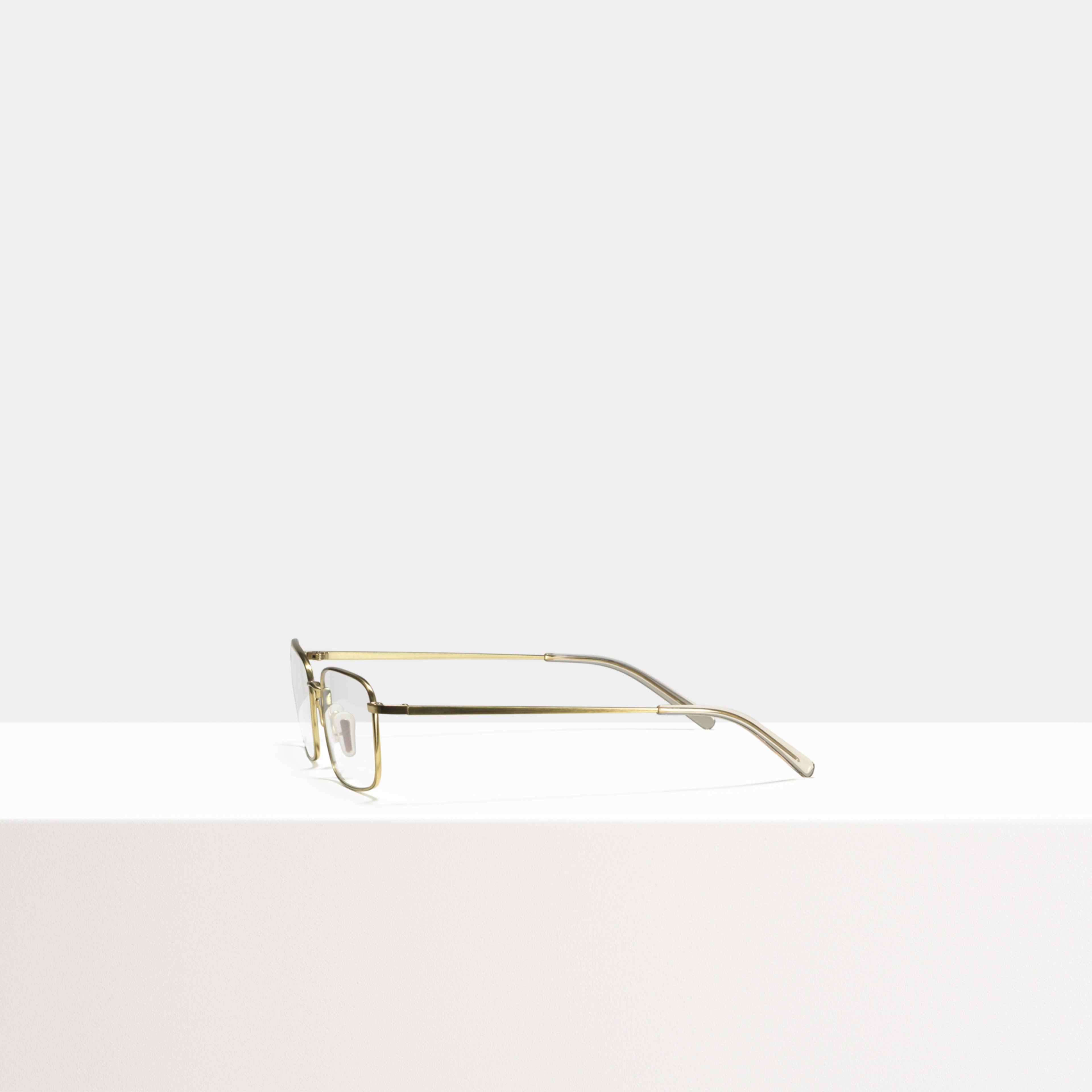 Ace & Tate Glasses | rectangle Titanium in Gold