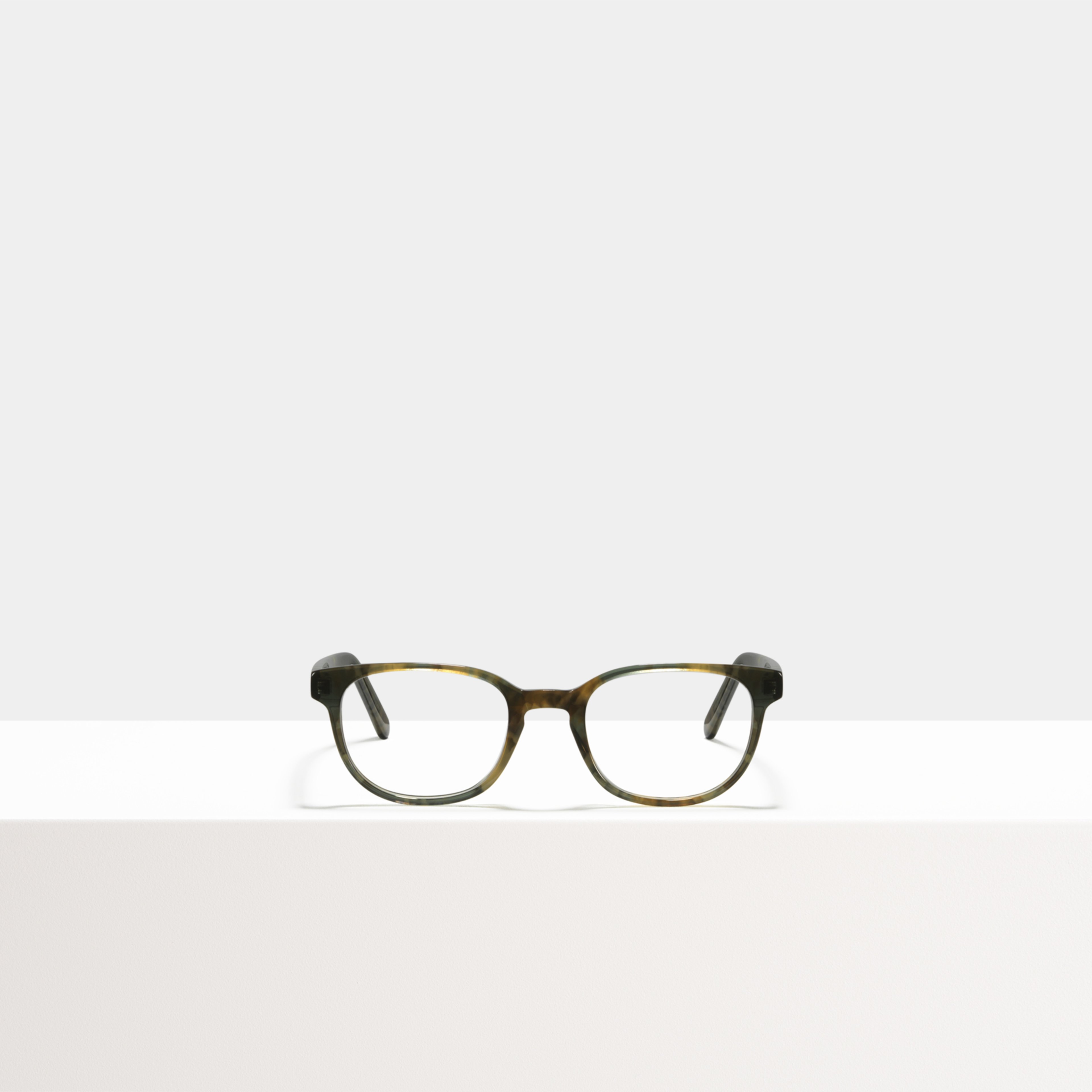 Ace & Tate Glasses | oval Acetate in Green