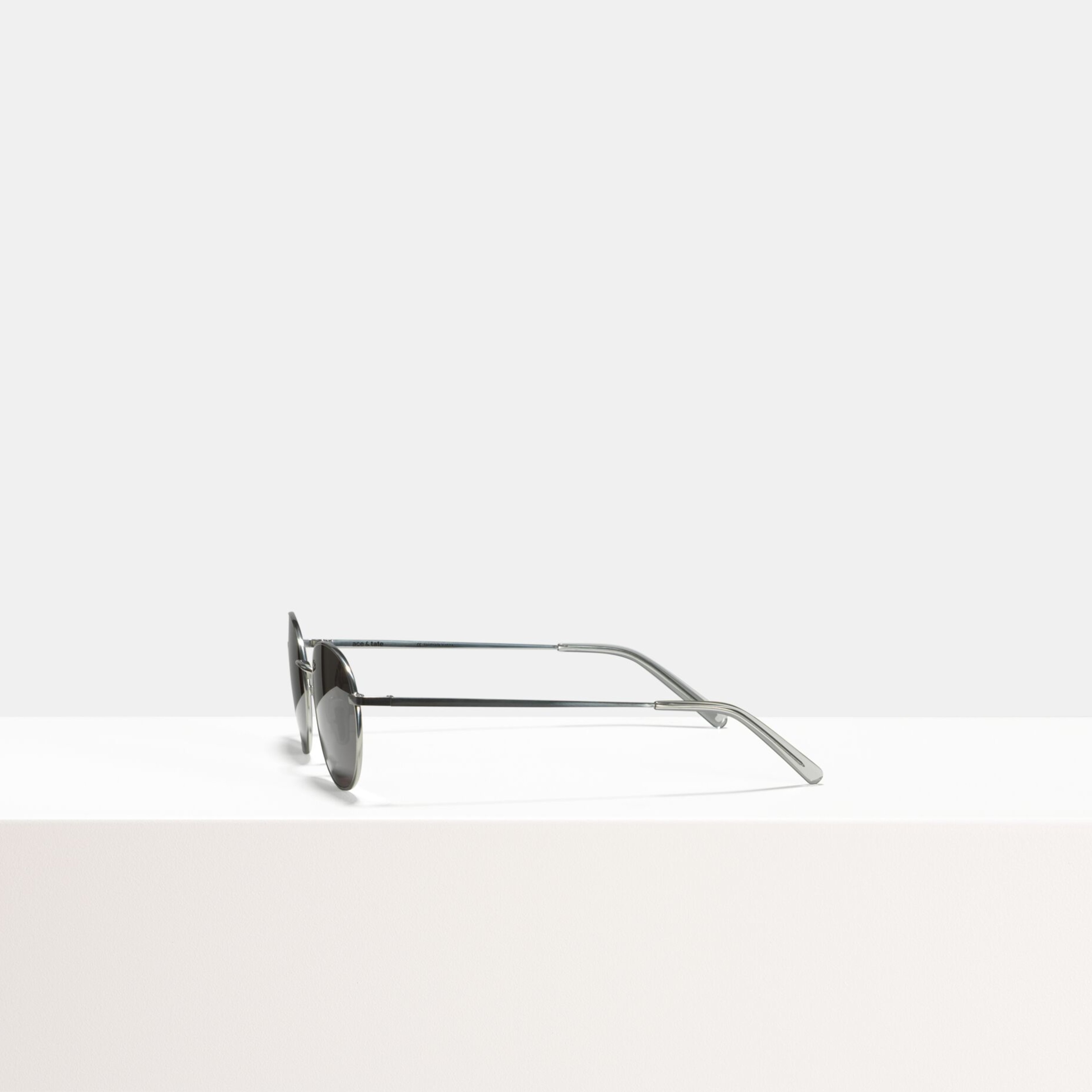 Ace & Tate Sunglasses | oval Metal in Silver