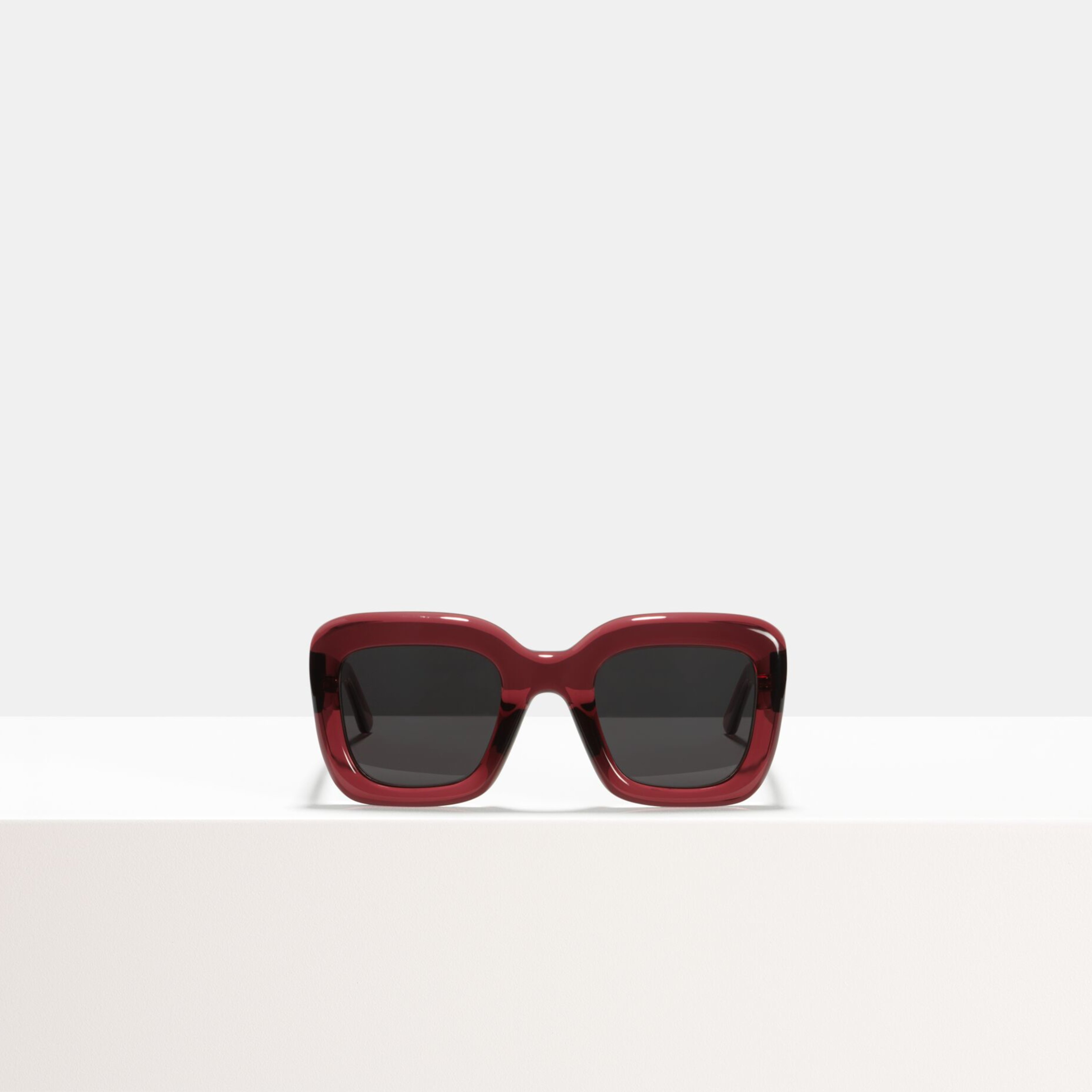 Ace & Tate Sunglasses | Square Acetate in Red