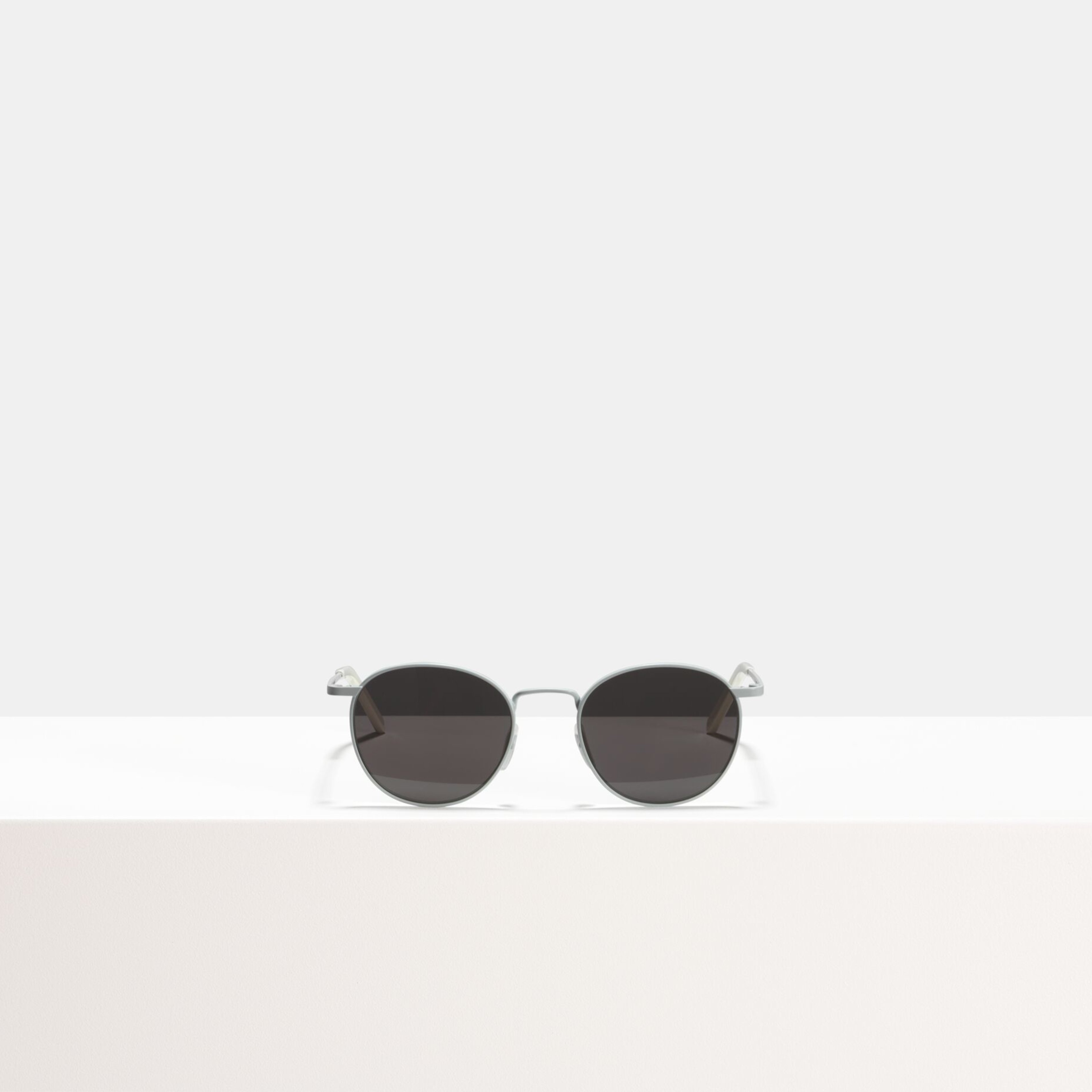 Ace & Tate Sonnenbrillen | Rund Metall in Weiß