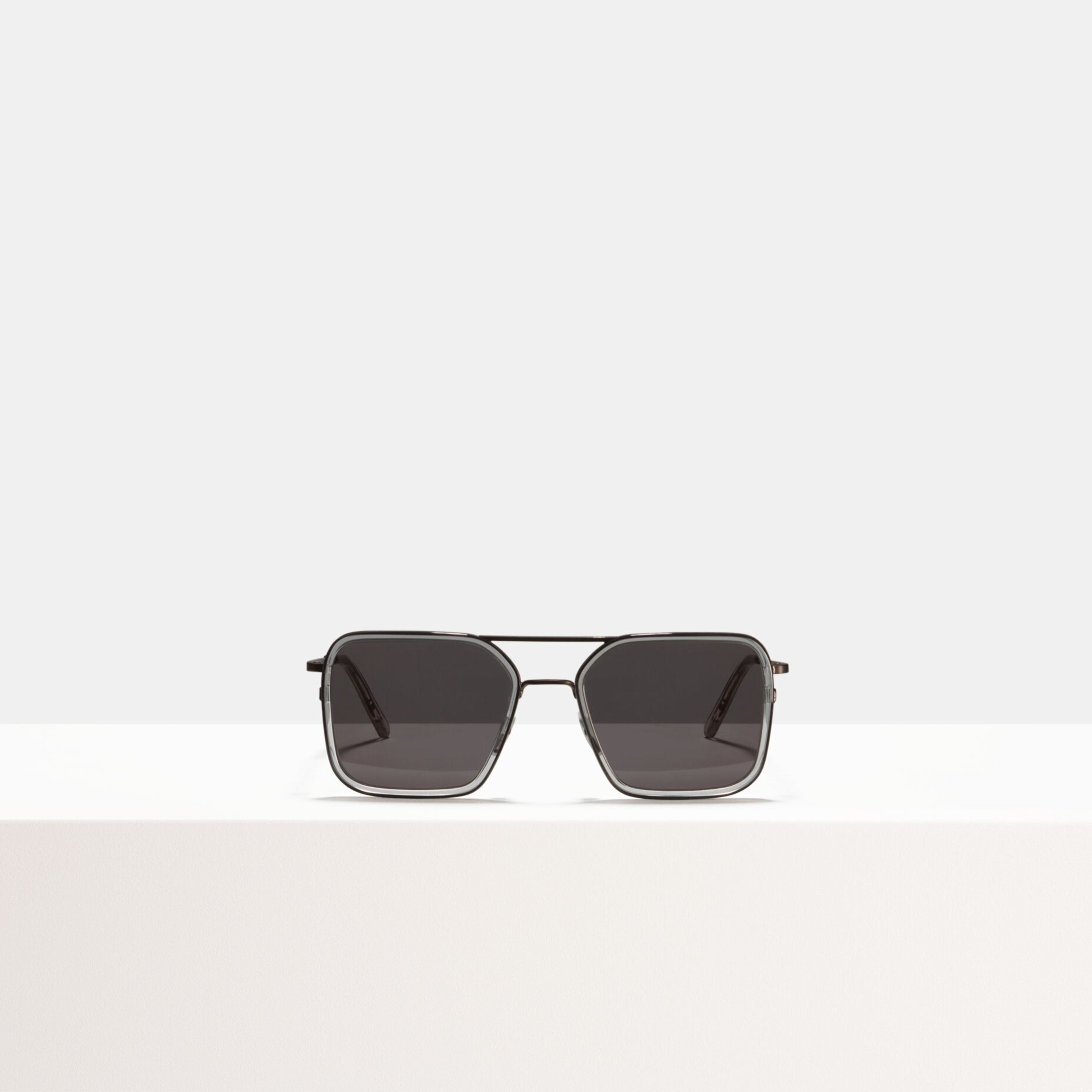 Ace & Tate Sonnenbrillen | Quadratisch Acetat in Grau