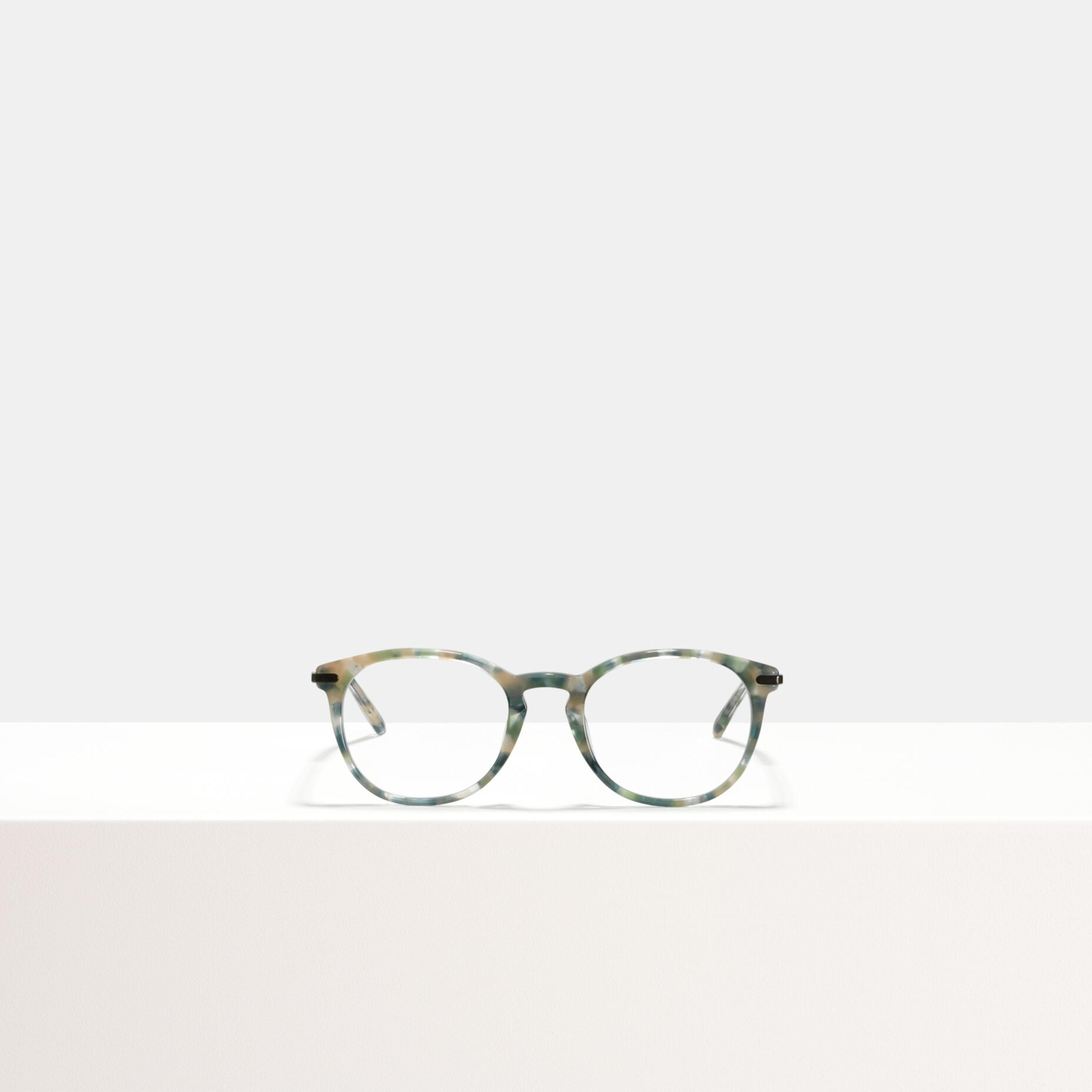 Ace & Tate Glasses | Round Acetate in Beige, Blue, Green, Grey, multicolor