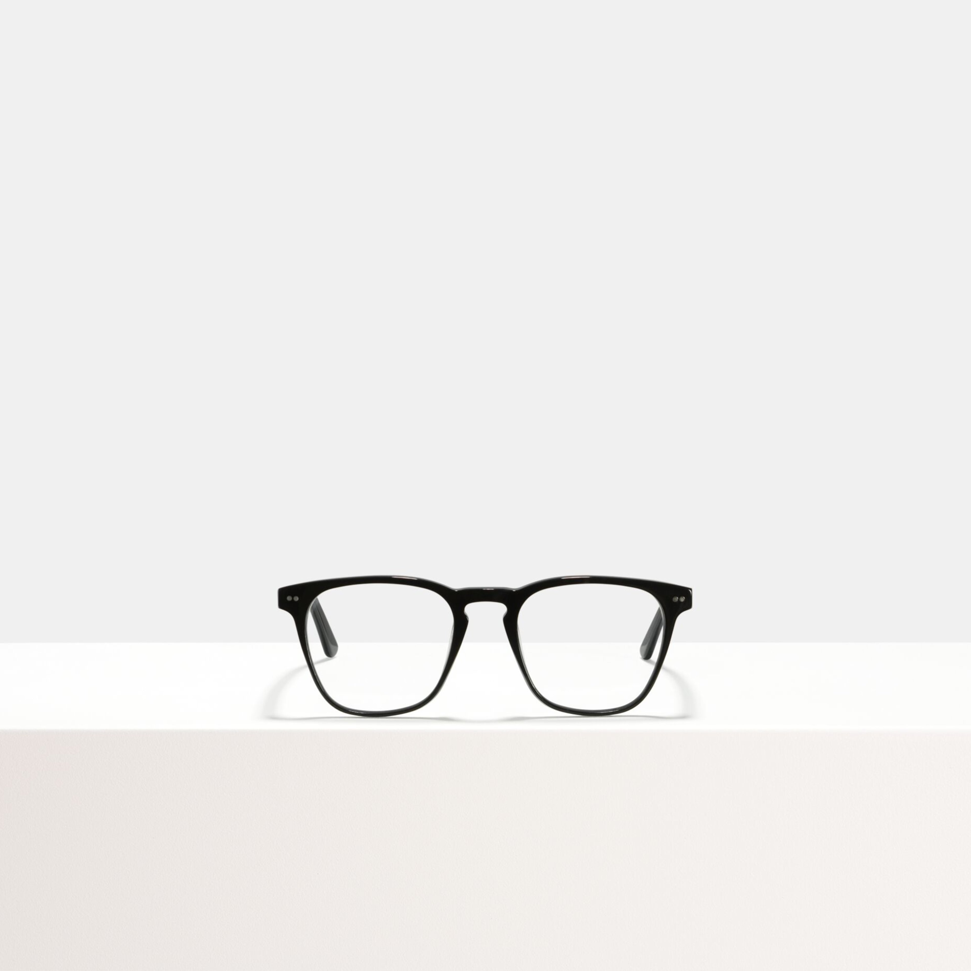 Ace & Tate Glasses | Square Acetate in Black