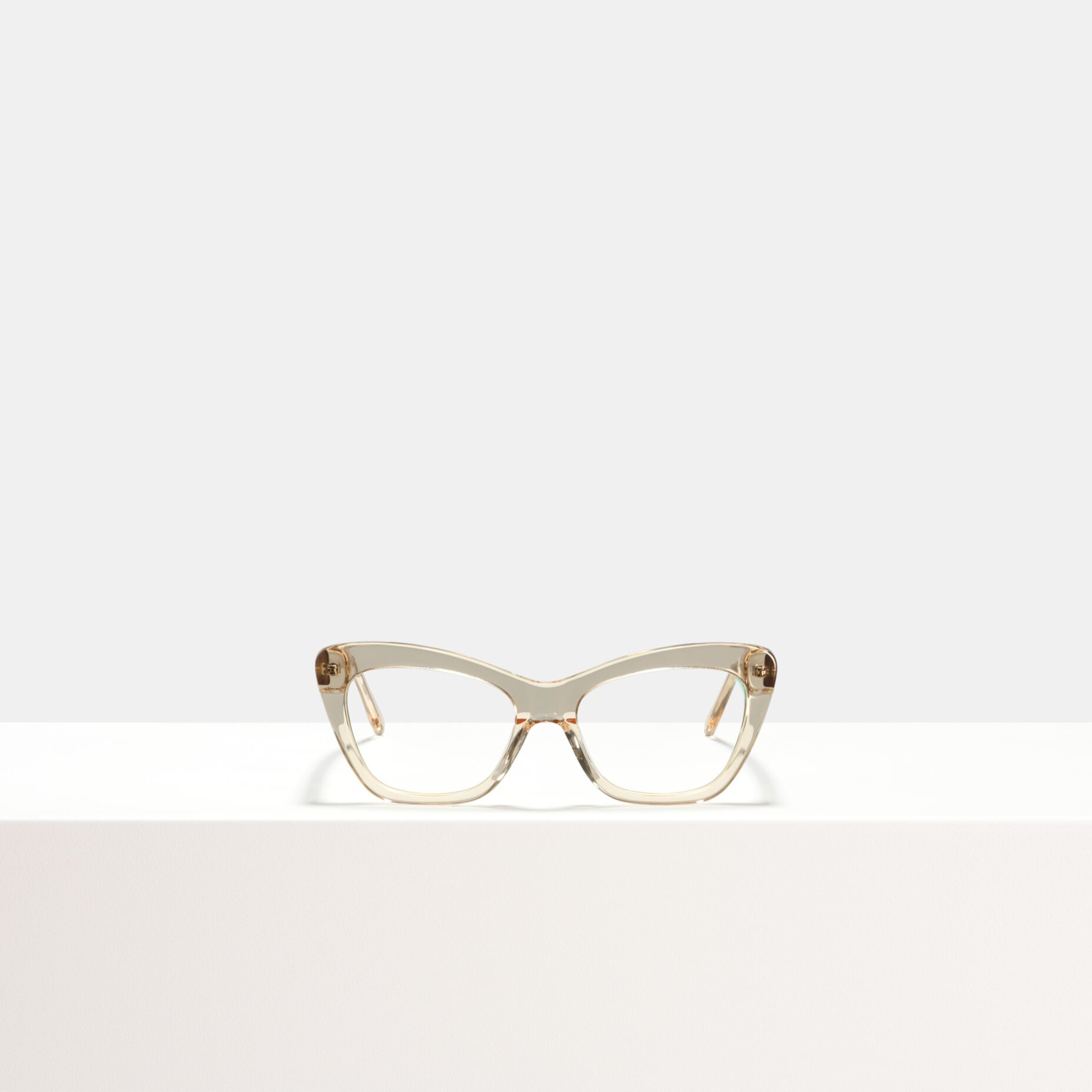 Ace & Tate Glasses | rectangle Acetate in Clear