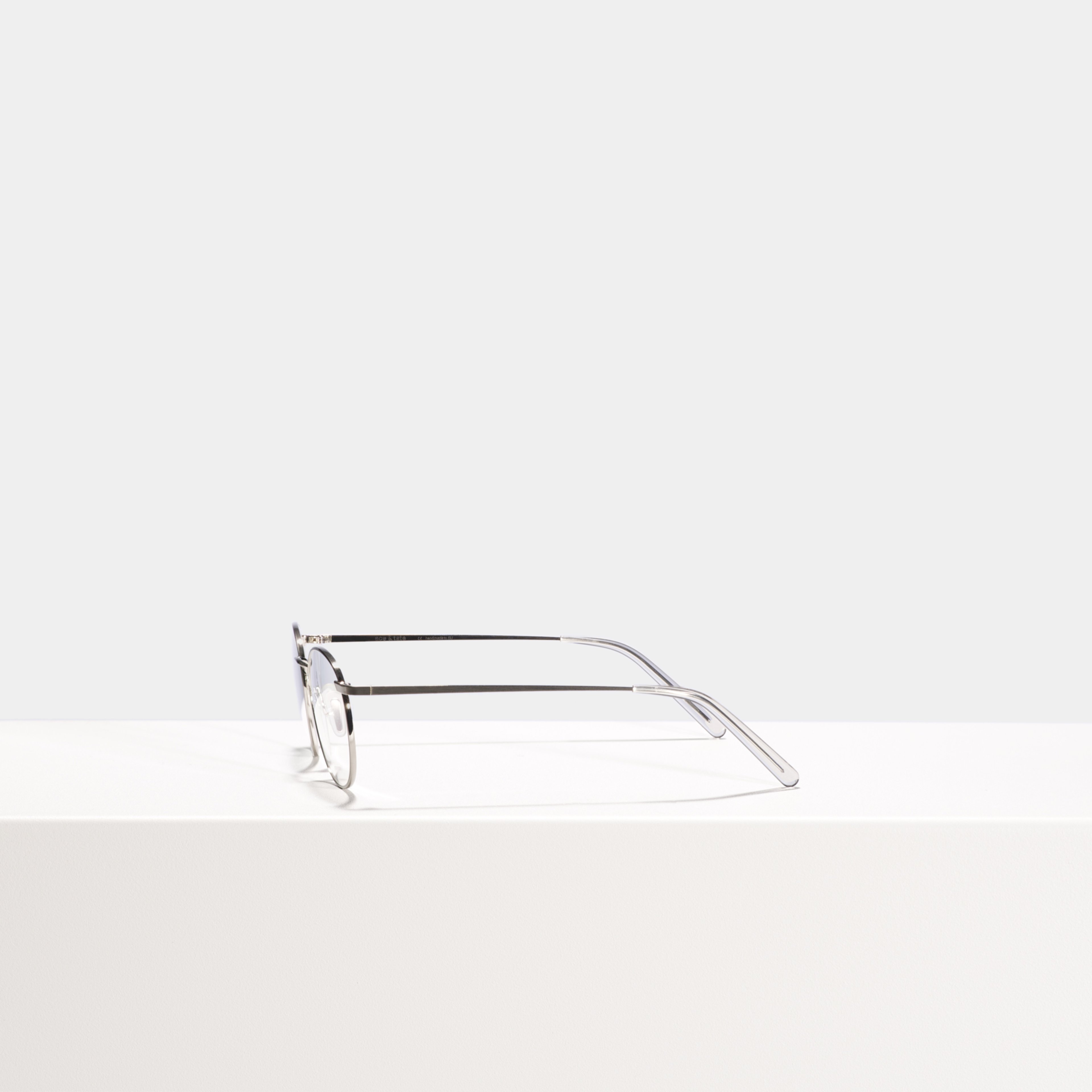 Ace & Tate Glasses | Round Titanium in Silver
