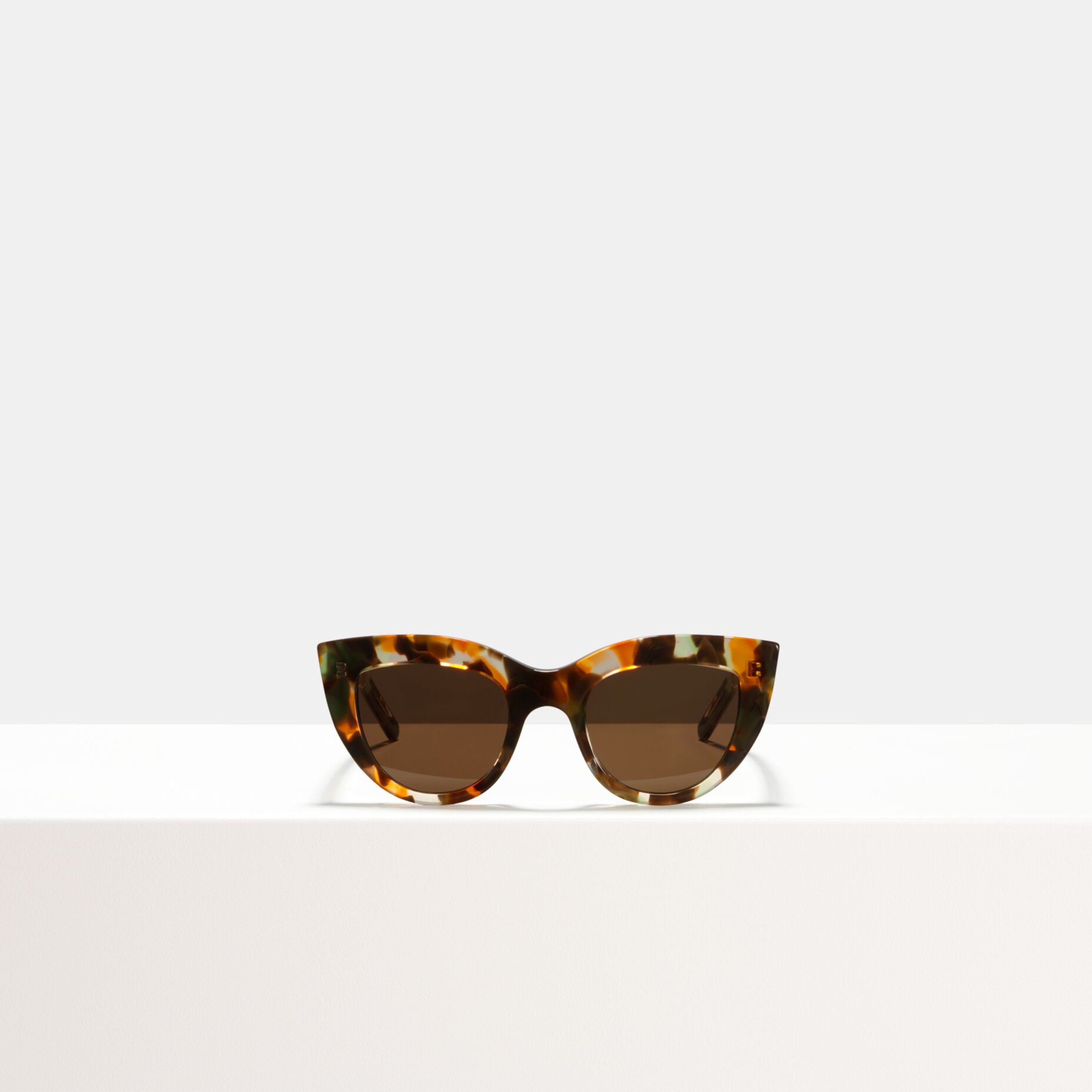 Ace & Tate Sunglasses |  Acetate in Brown, Green, Orange