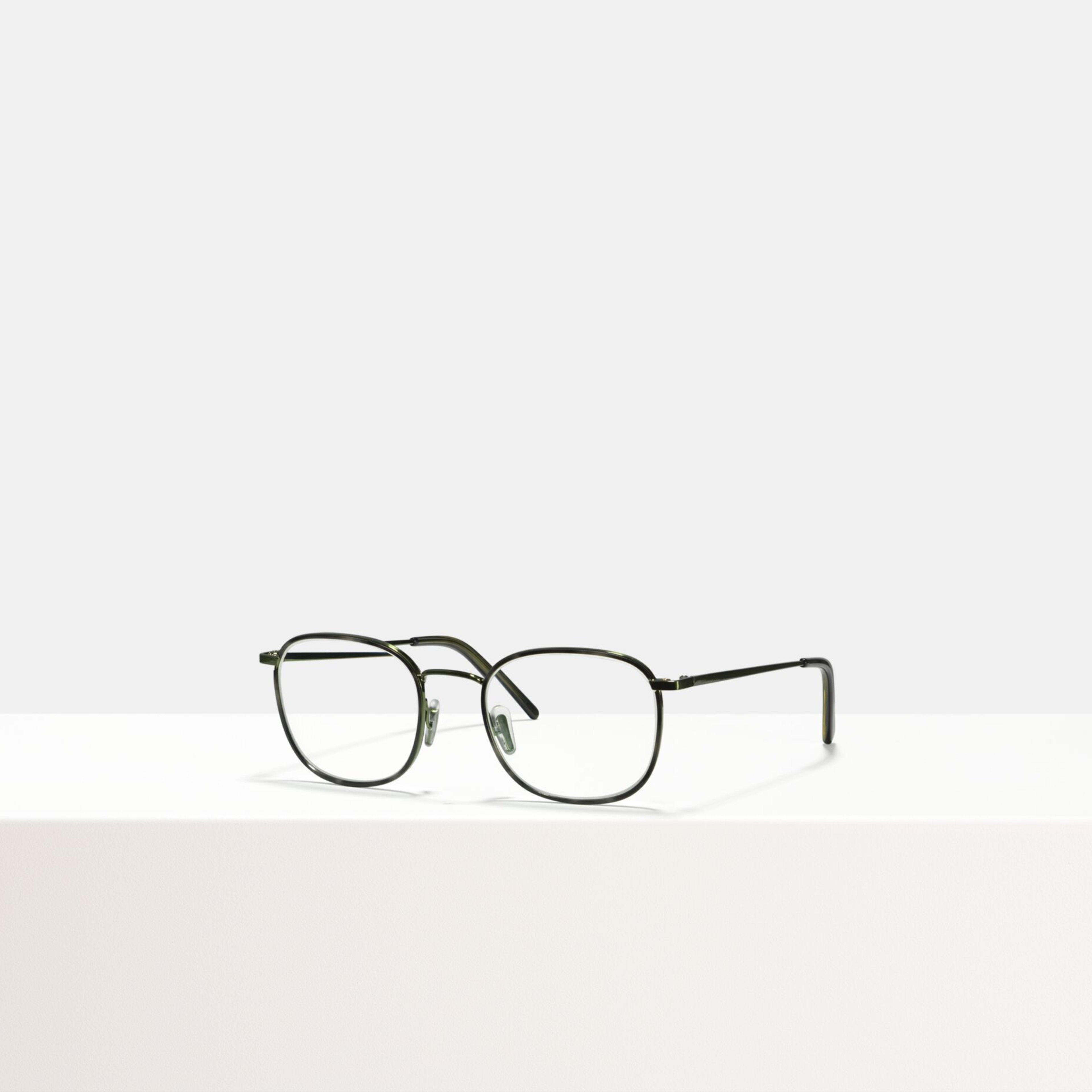 Ace & Tate Brillen | Quadratisch Verbund in Beige, Transparent, Grün, Grau