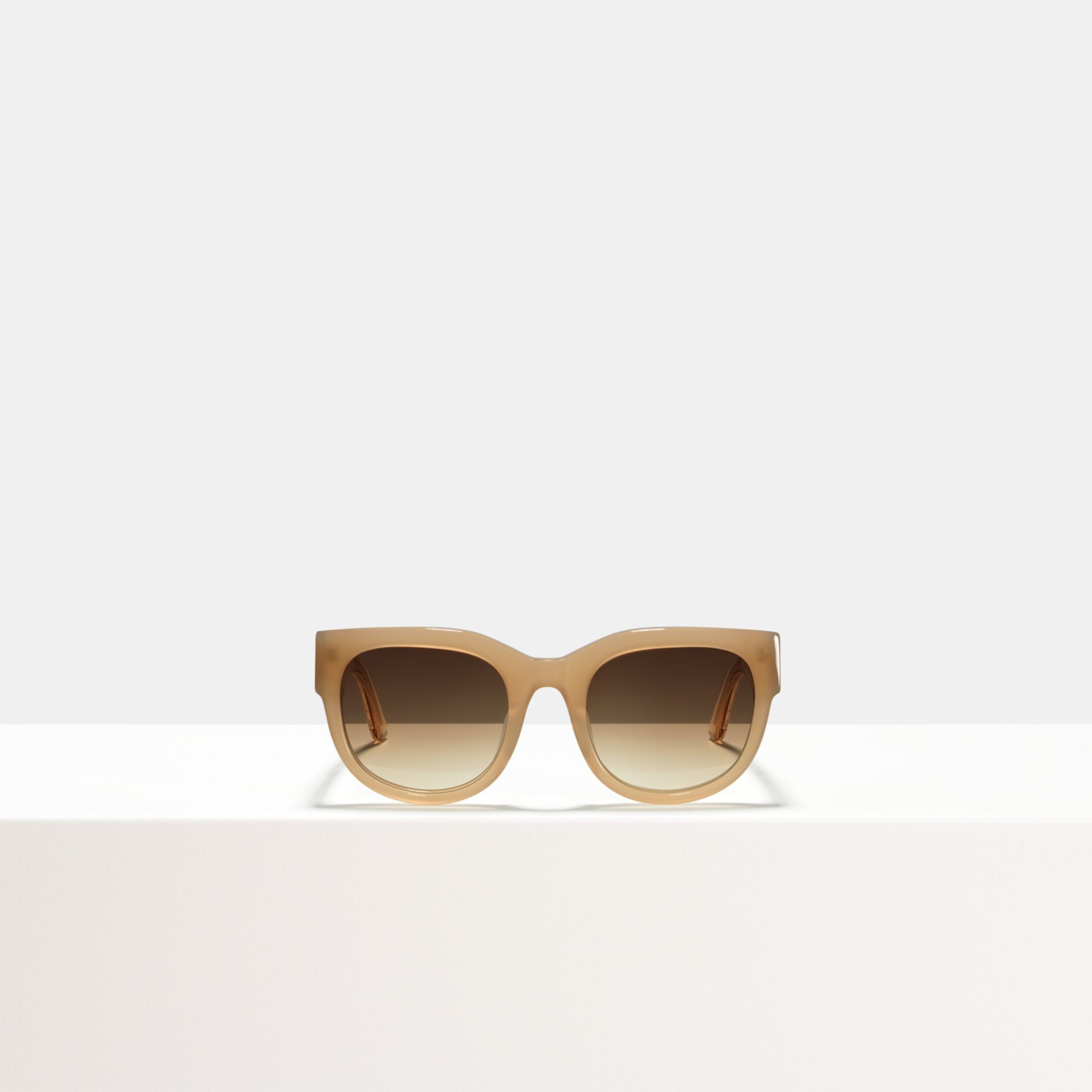 Ace & Tate Sonnenbrillen | Rund Acetat in Beige