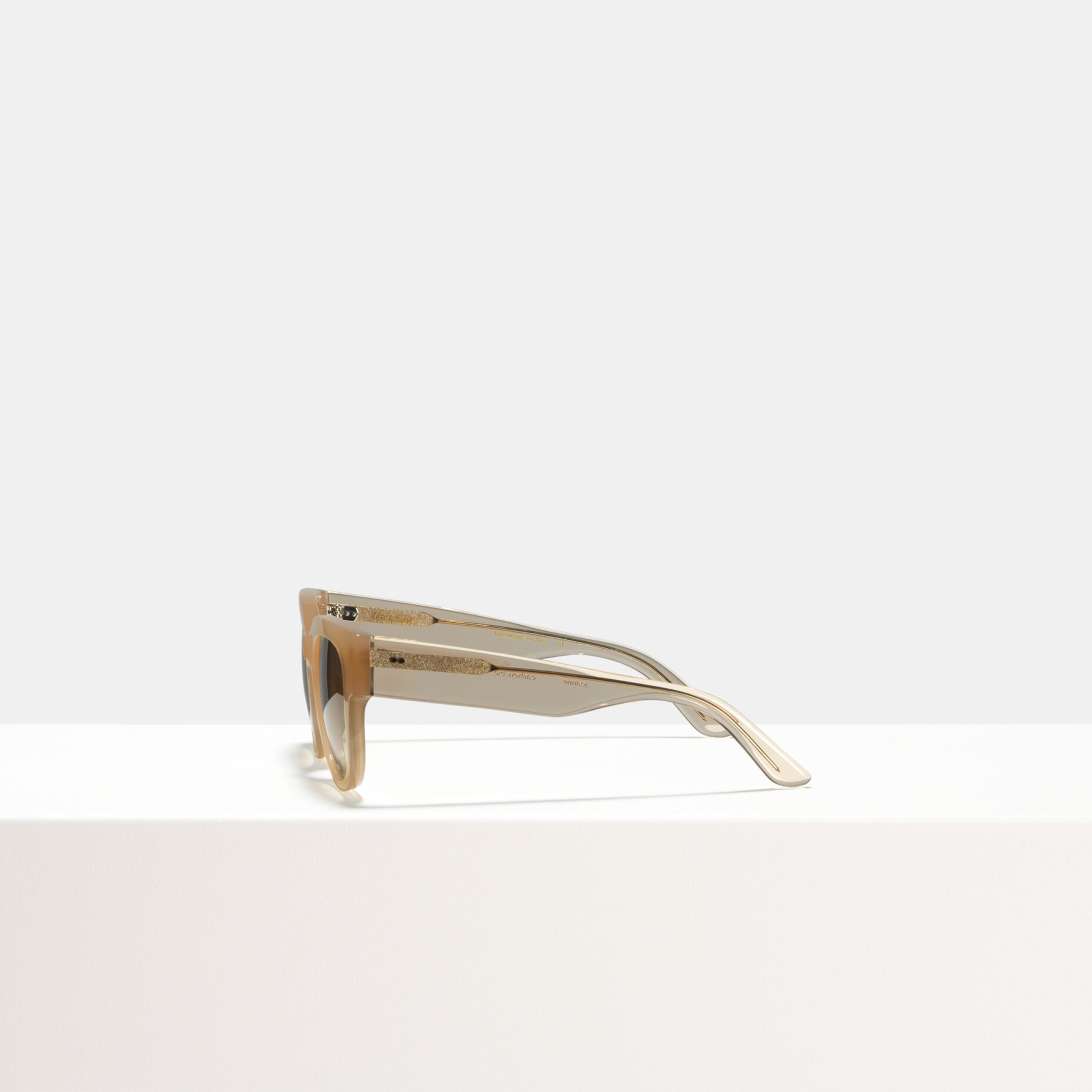 Ace & Tate Sonnenbrillen | Rund Acetat in Beige
