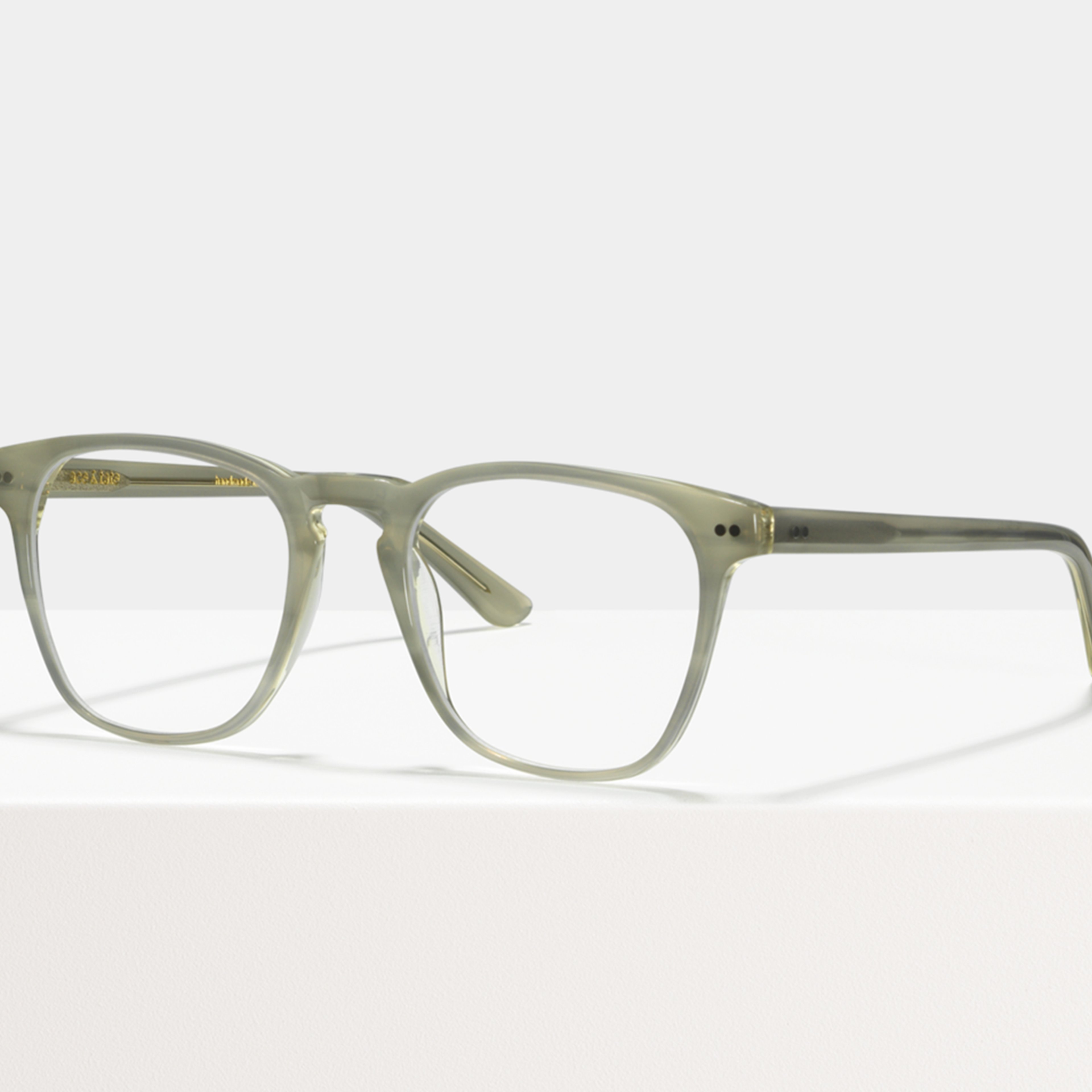 Ace & Tate Glasses | Square Acetate in Grey, White