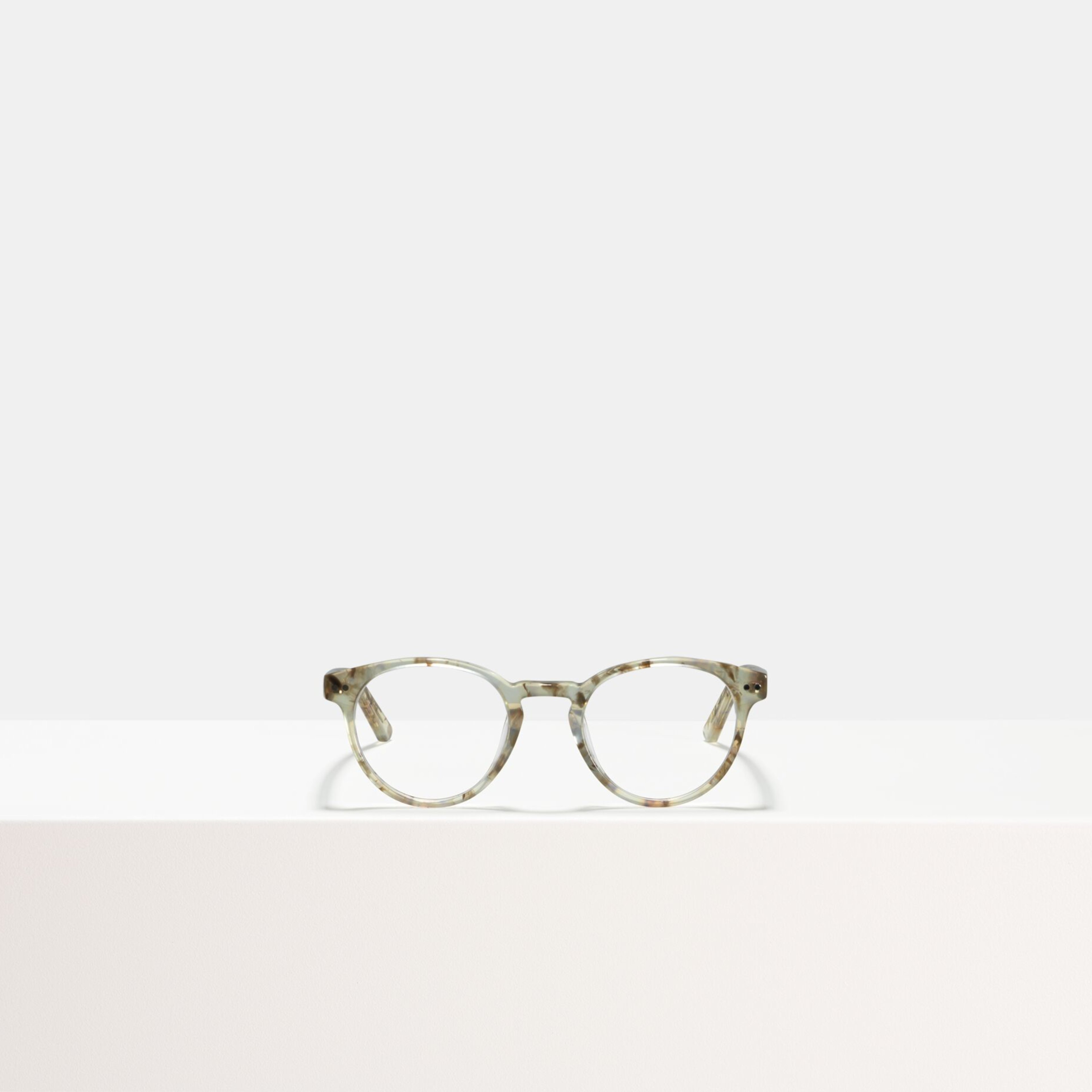 Ace & Tate Brillen | Rund Acetat in Braun, Grau, Weiß