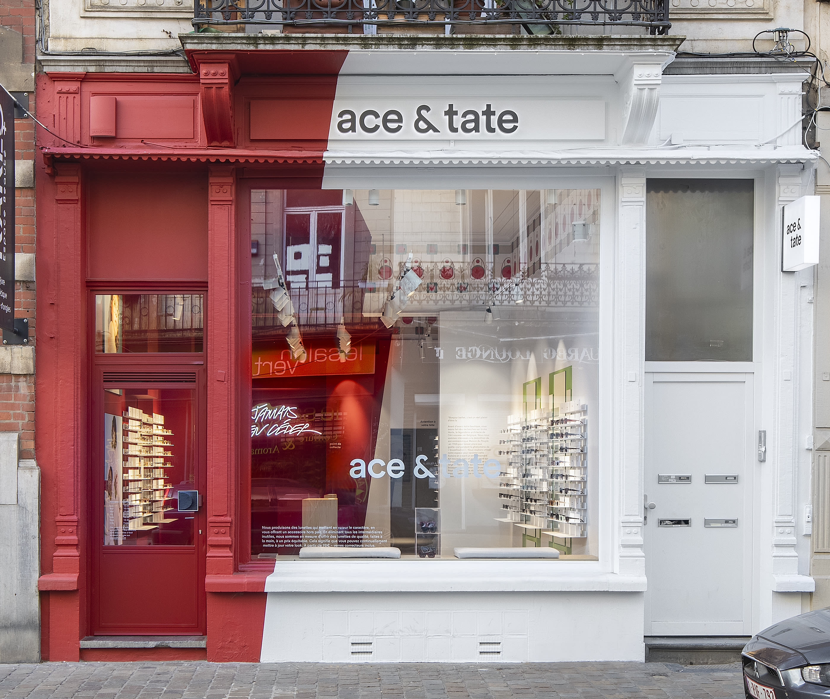 Ace & Tate Optician Rue du Bailli Brussels