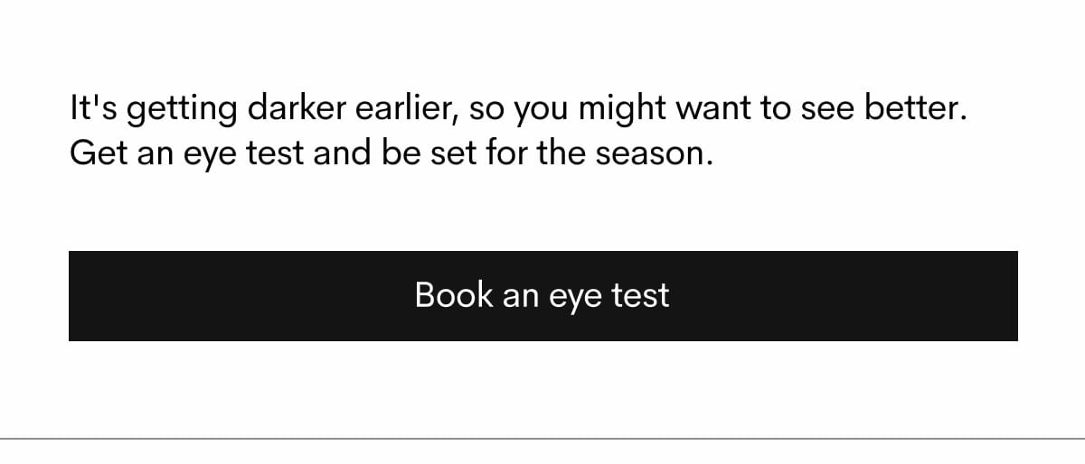 Book an eye test