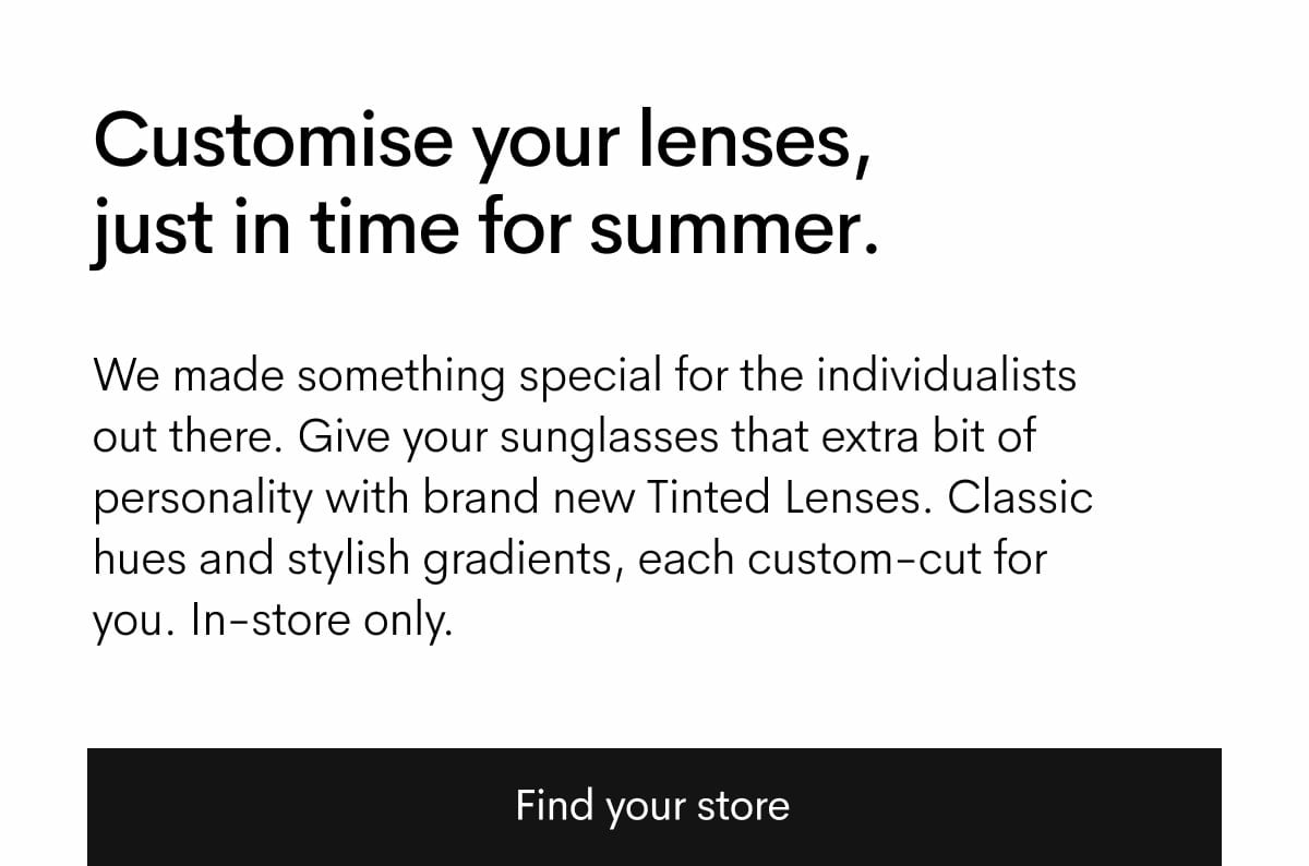Find your store