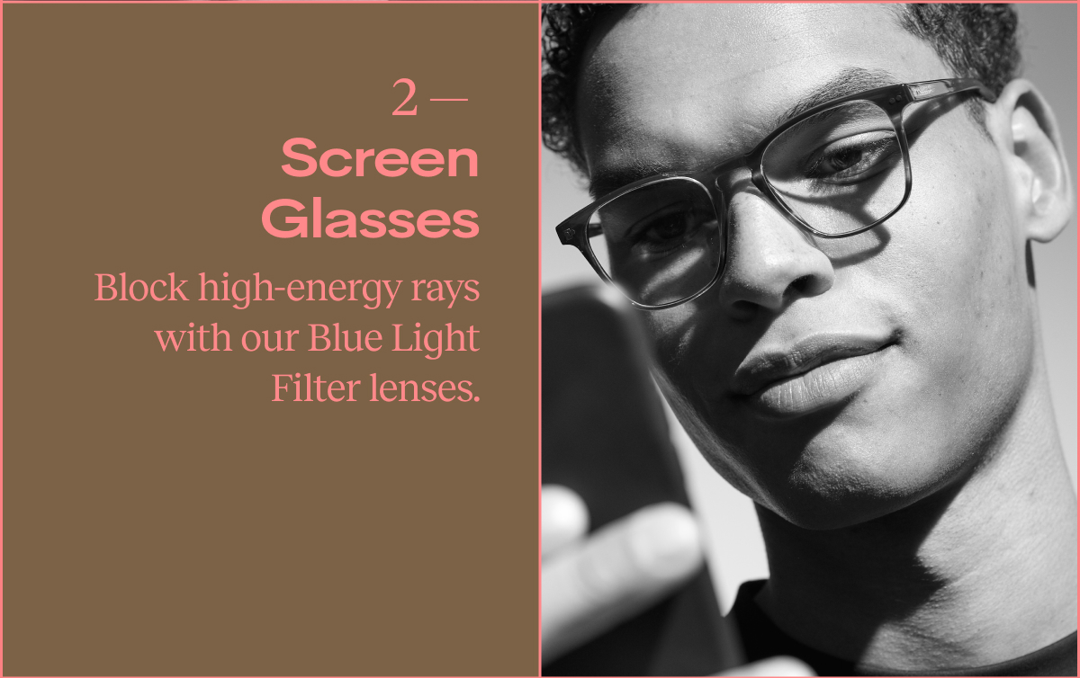 Screen glasses 