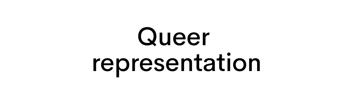 Queer representation