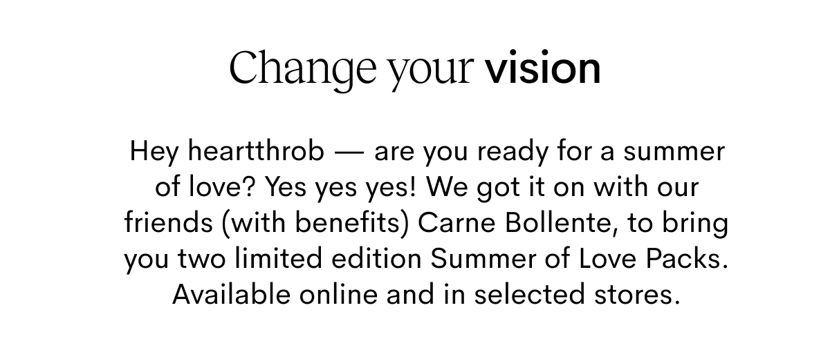 Change your vision