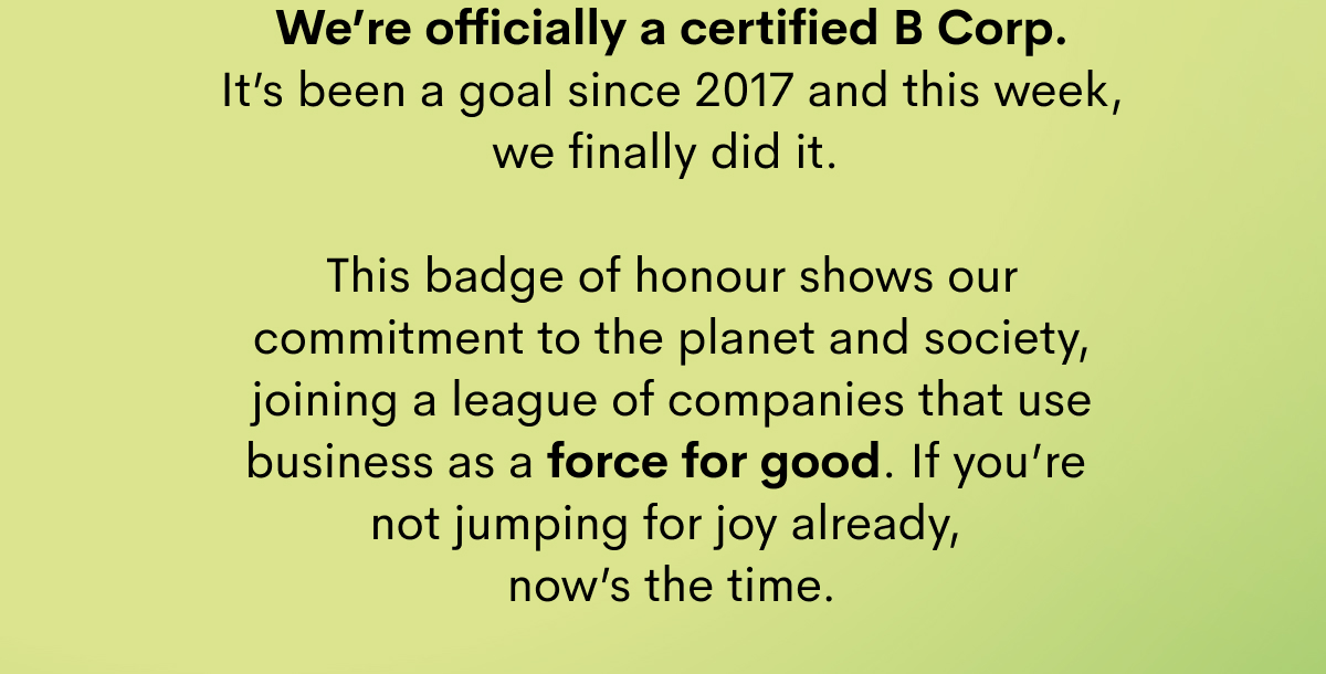 It’s been a goal since 2017 and this week, we finally did it. 