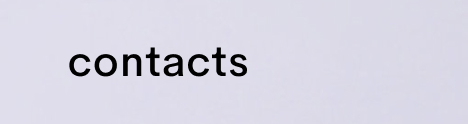 contacts