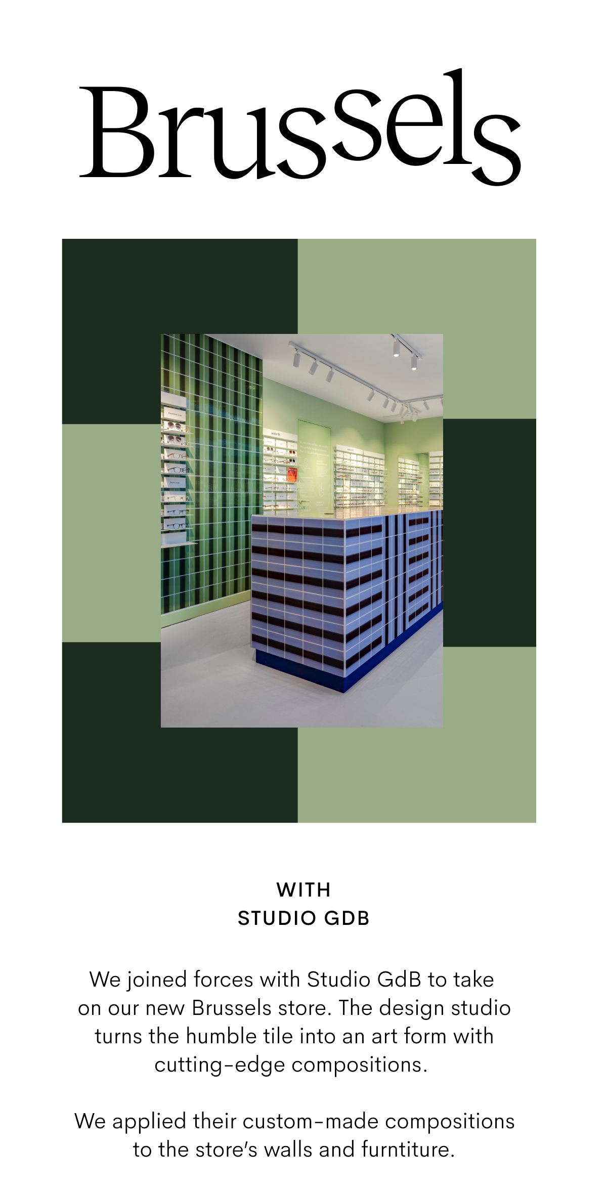 Brussels with Studio GDB