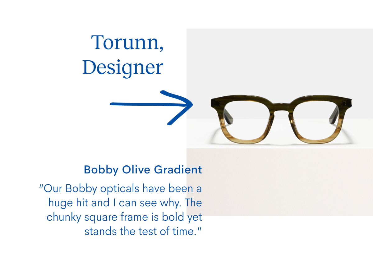 Bobby Olive Gradient. Picked by Torunn, Senior Product & Sustainability Designer