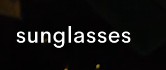 sunglasses
