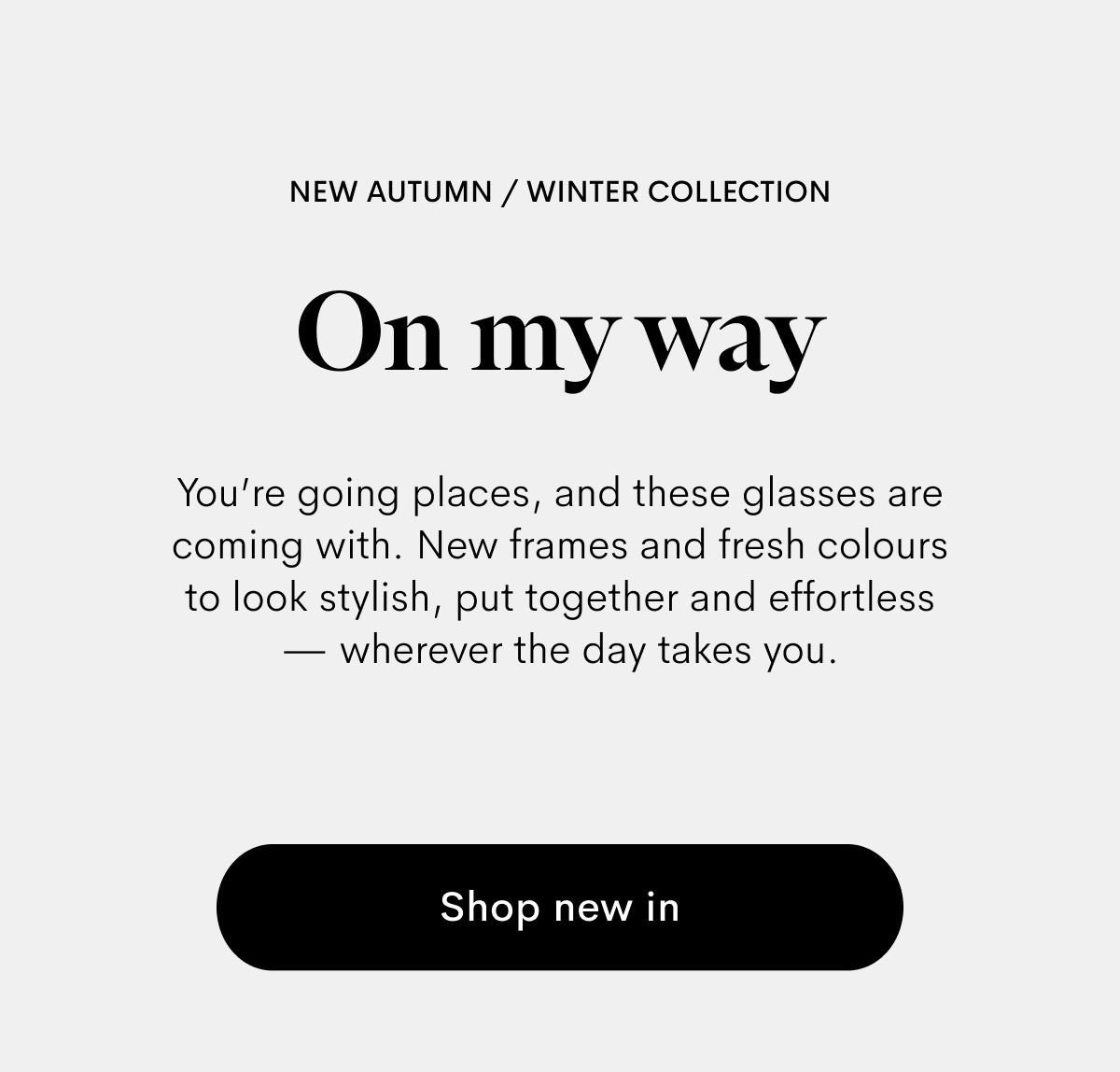 New Autumn Winter Colletion - Shop new
