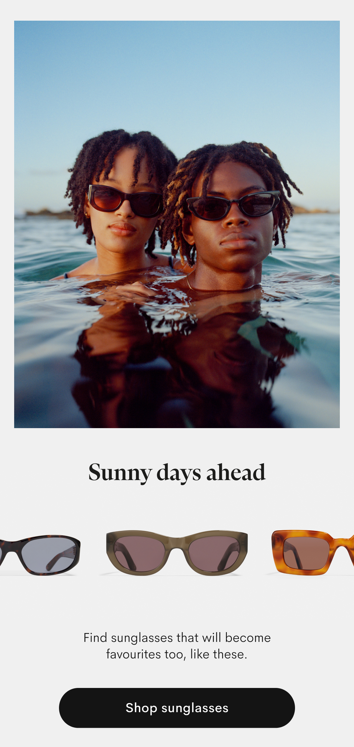 Shop sunglasses