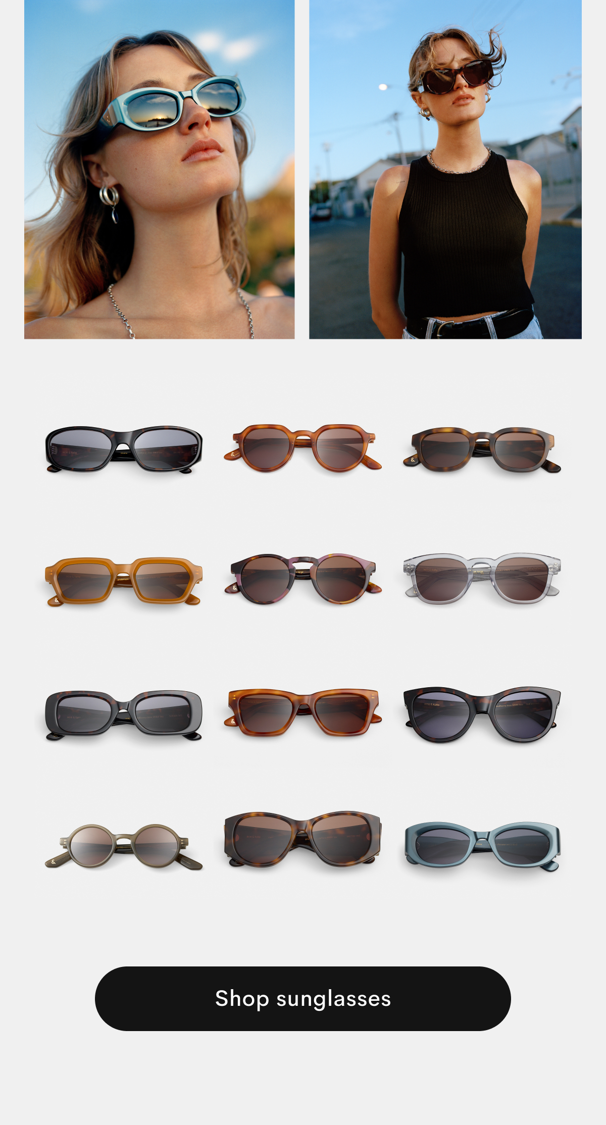 The frames we packed