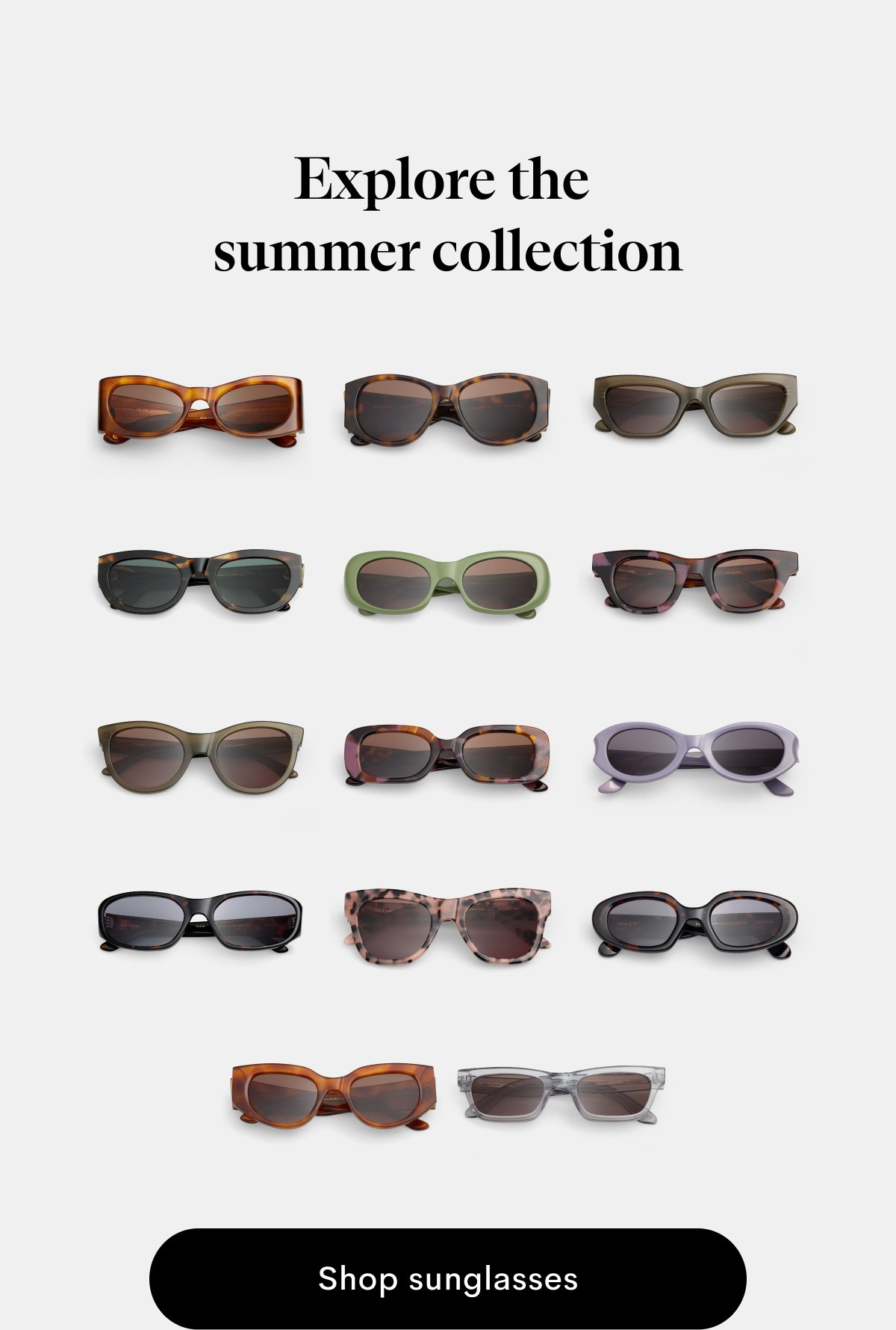 Shop sunglasses