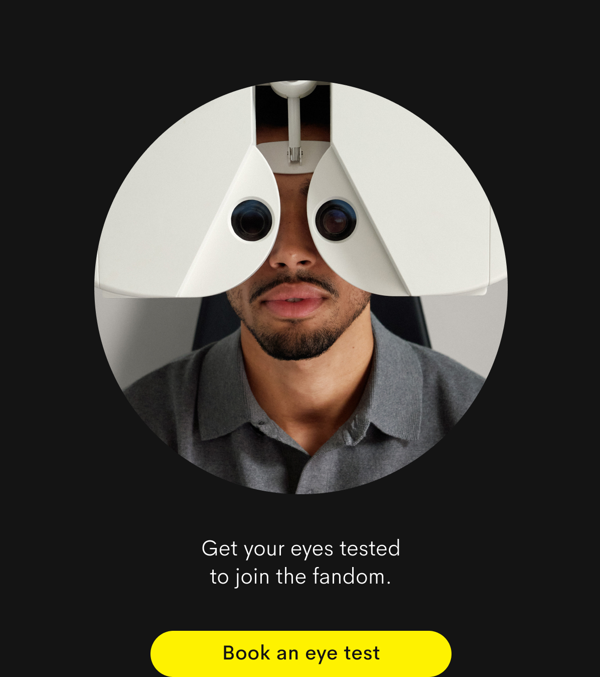 Book an eye test