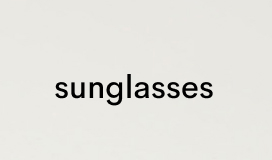 sunglasses