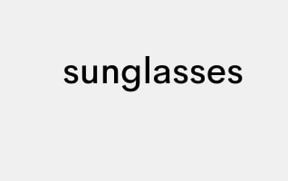 sunglasses