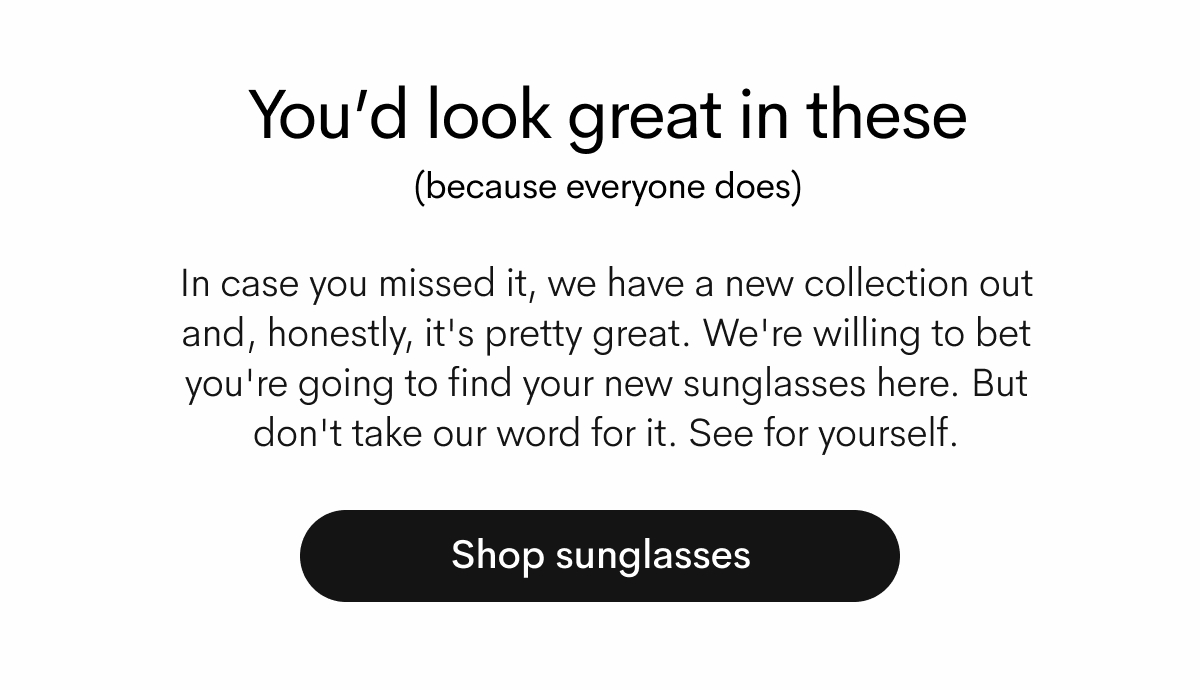 Shop sunglasses