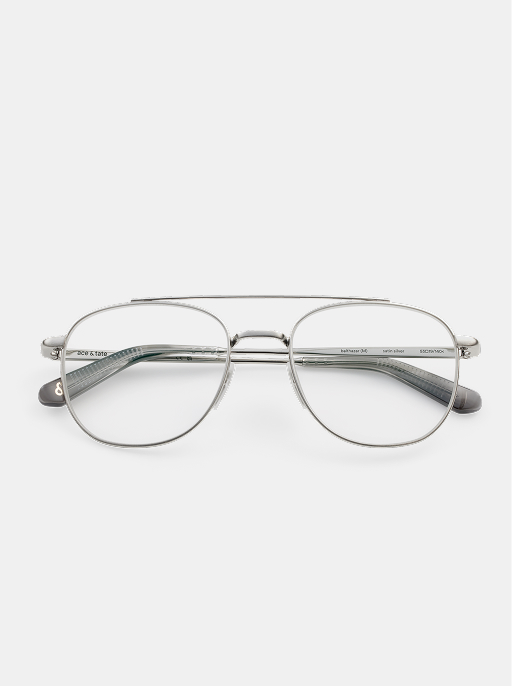 Frame: Balthazar (Medium) Satin Silver