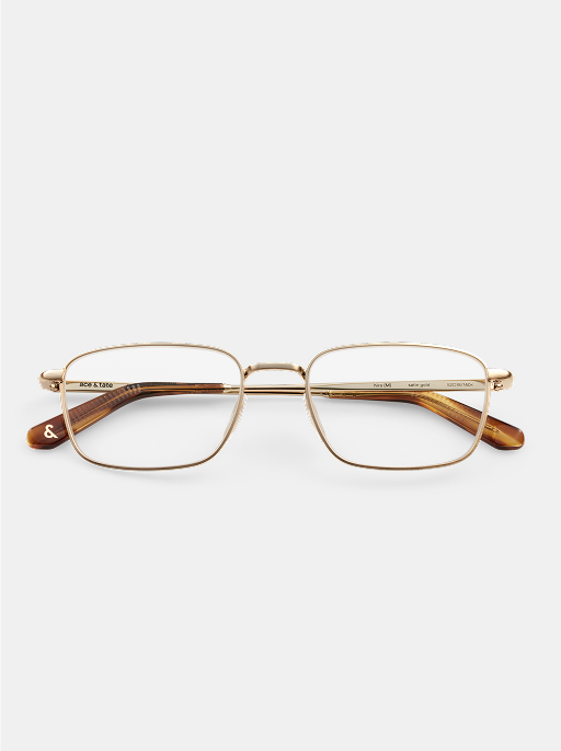Frame: Hiro (Medium) Satin Gold